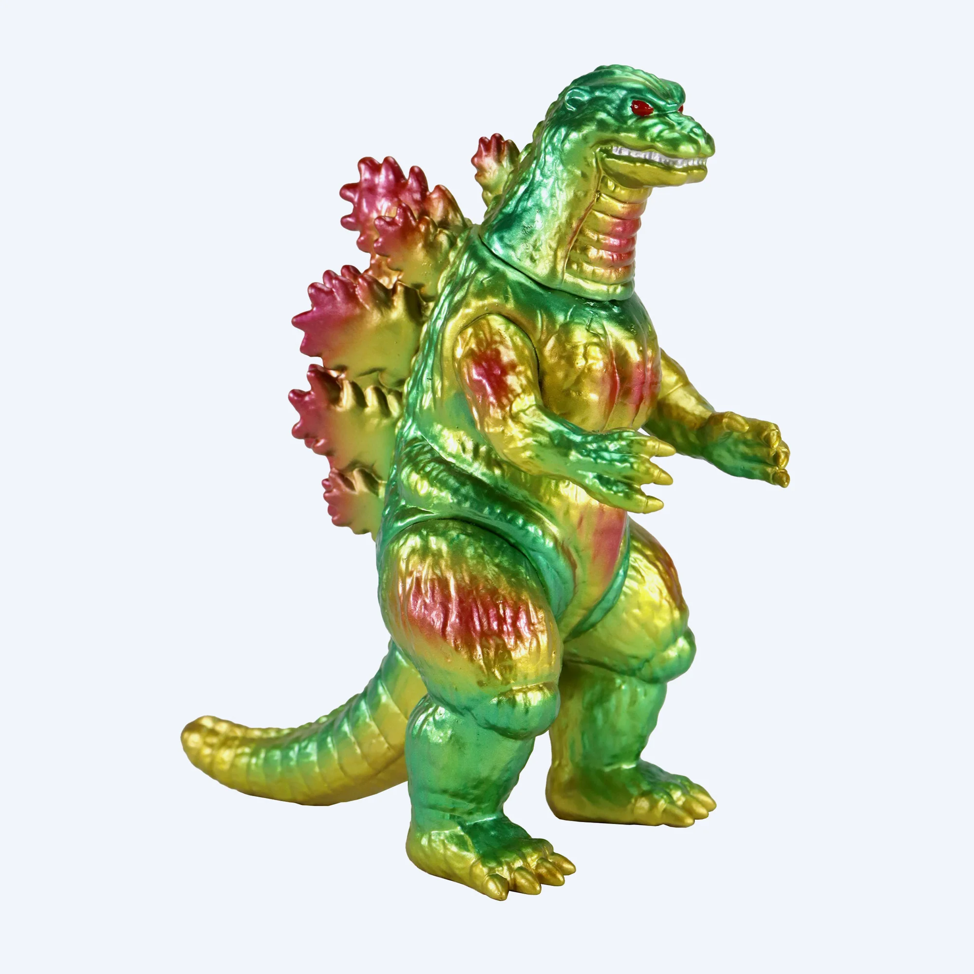 CCP Middle Size Series [11th Series] Godzilla (1995) Lime Green Metallic Ver. Figure - Image 2