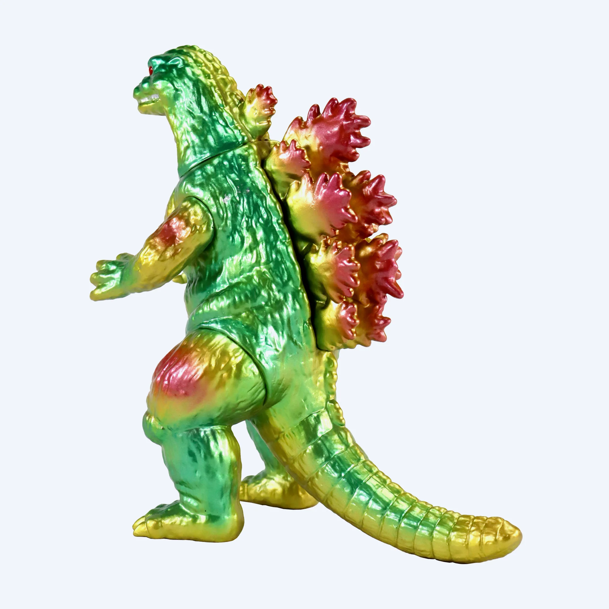 CCP Middle Size Series [11th Series] Godzilla (1995) Lime Green Metallic Ver. Figure - Image 4