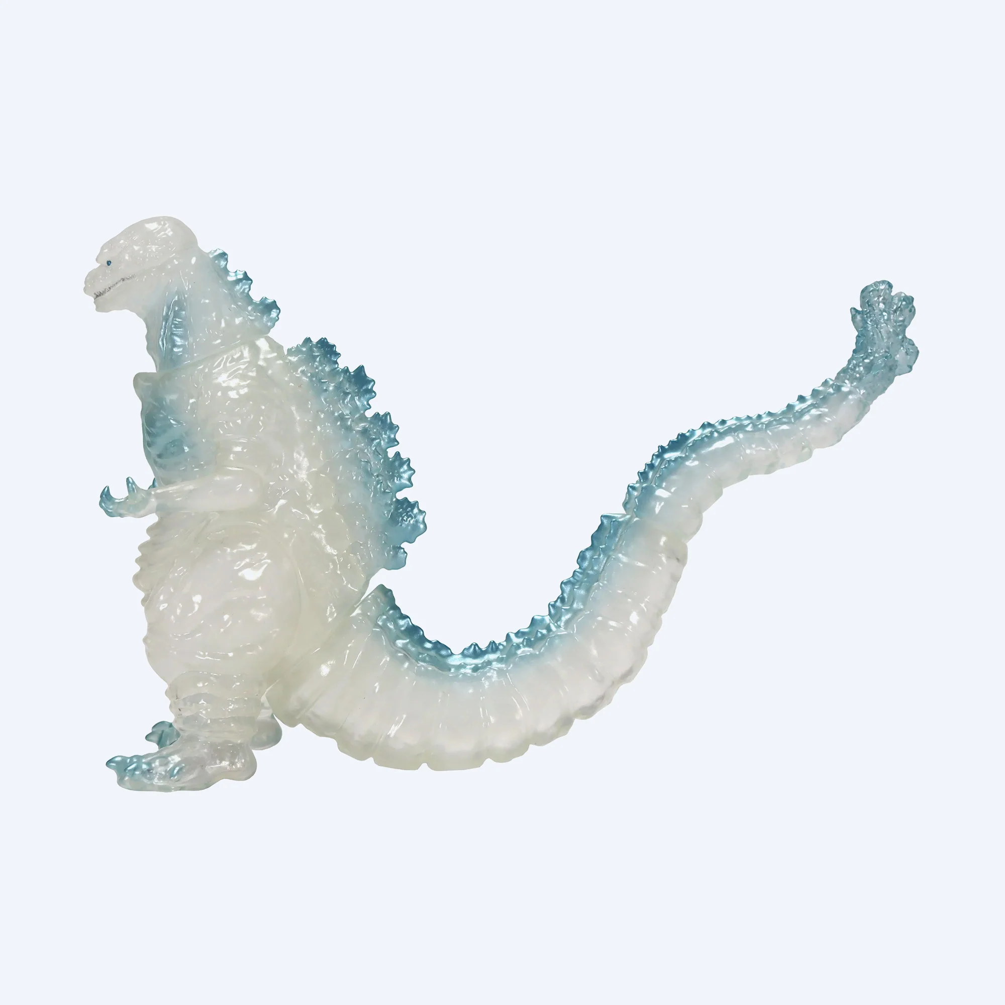 CCP Middle Size Series Godzilla EX [9th Series] Godzilla (2016) 4th Form Frozen Ice Silver Ver. Figure - Image 2