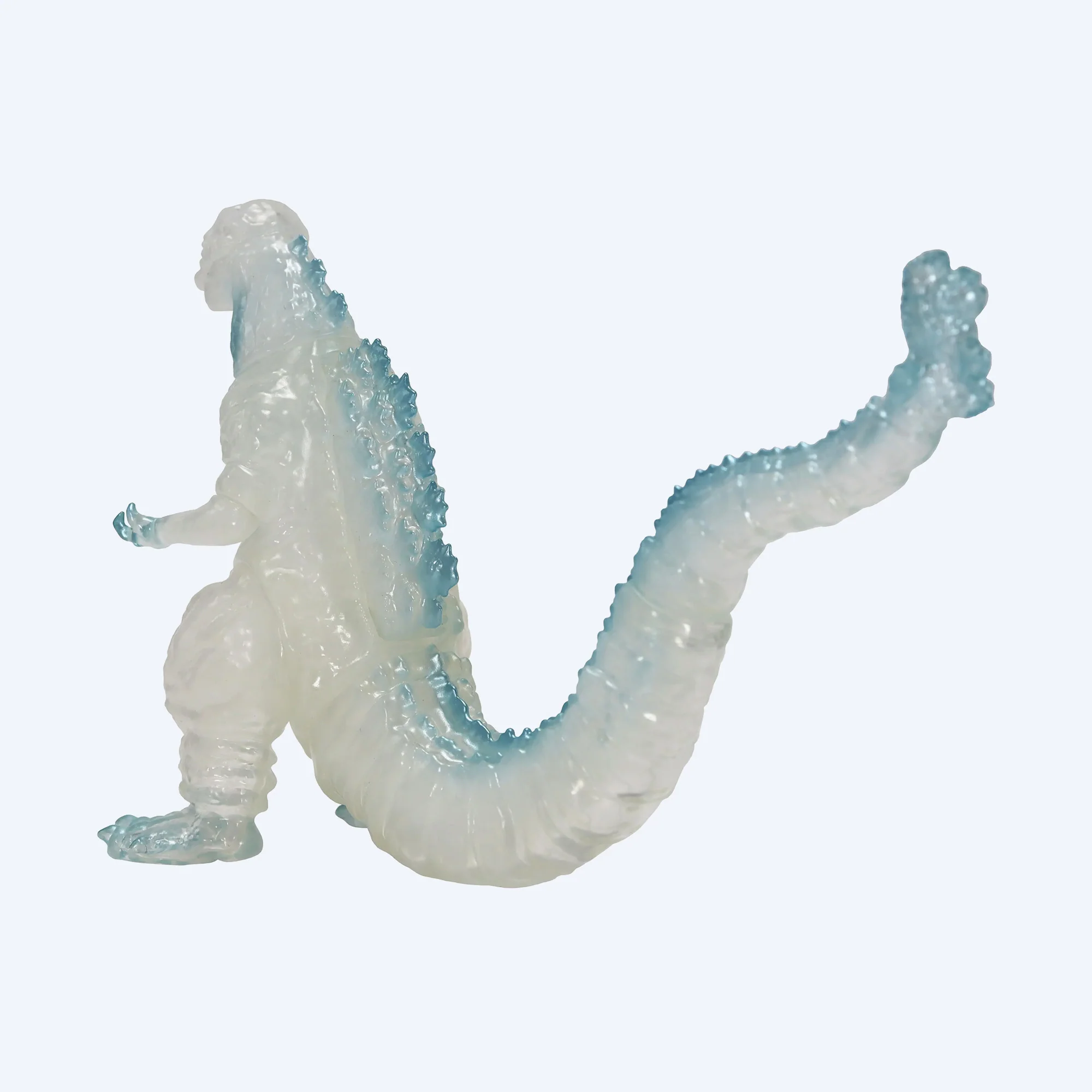 CCP Middle Size Series Godzilla EX [9th Series] Godzilla (2016) 4th Form Frozen Ice Silver Ver. Figure - Image 3