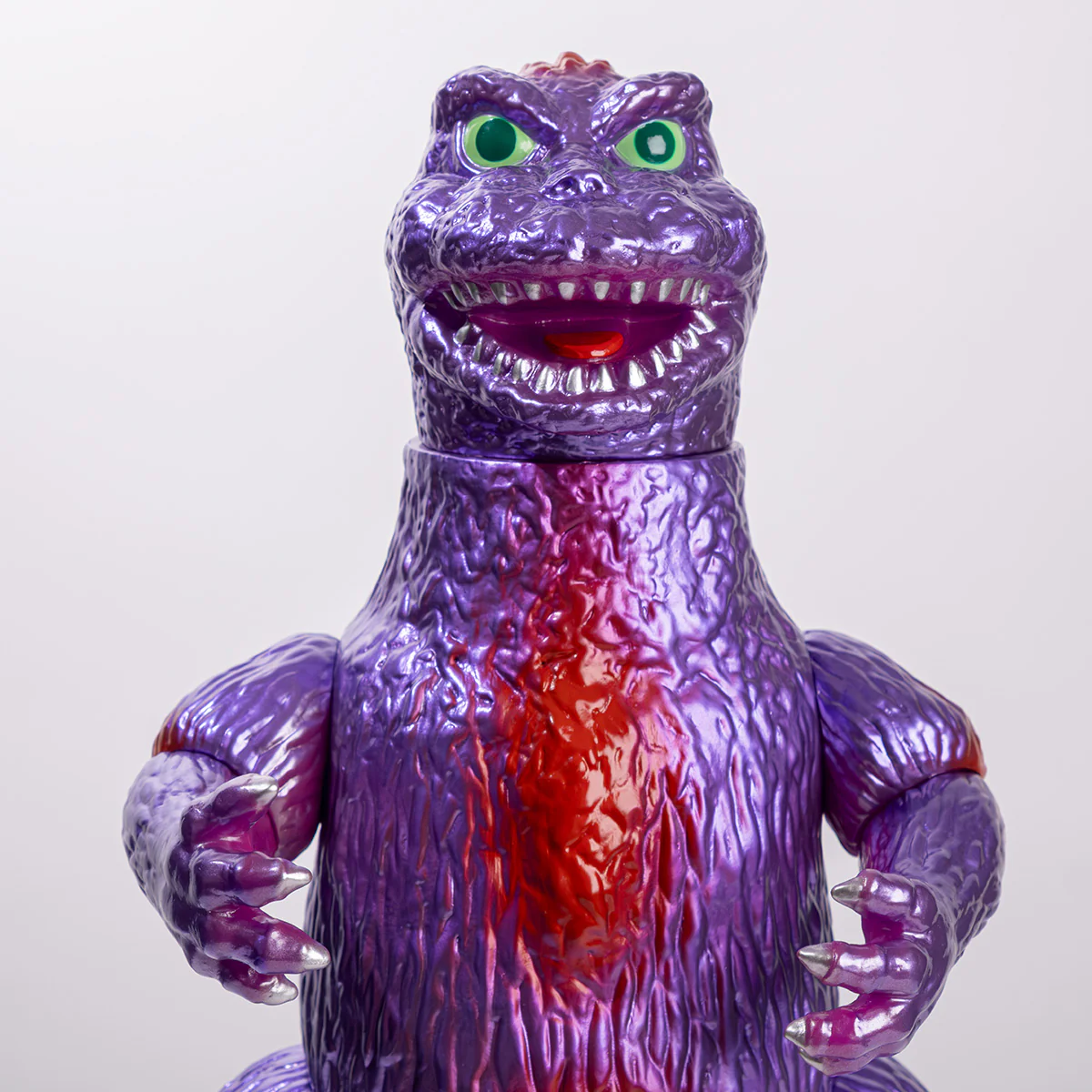 Giant Pretty Godzilla Metallic Purple with Red Overspray - Image 4