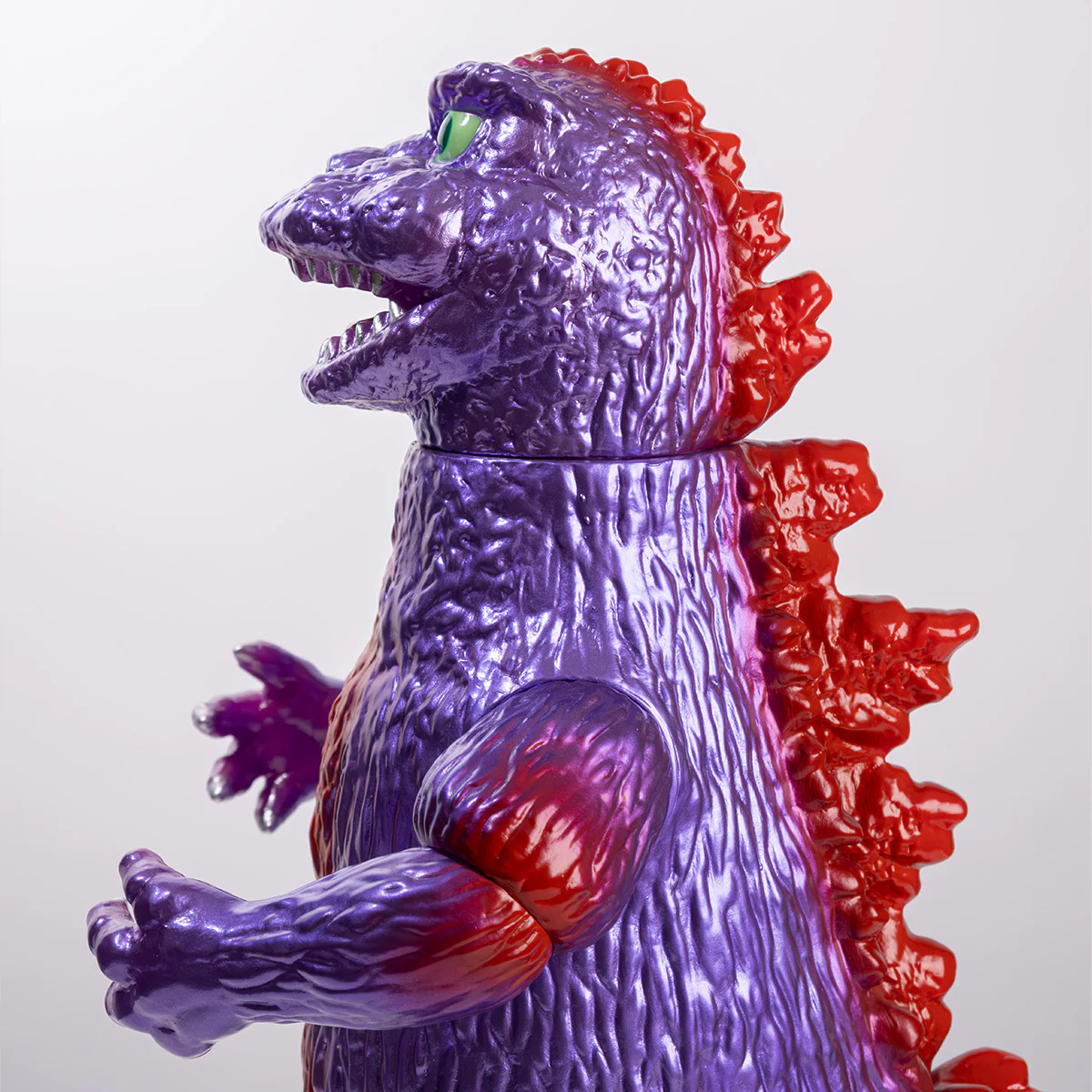 Giant Pretty Godzilla Metallic Purple with Red Overspray - Image 7