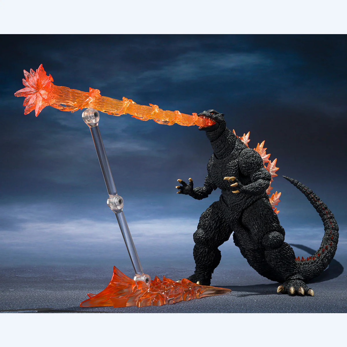 S.H.MonsterArts Figure Godzilla (2004) Heat Ray Ver. VS New Gotengo - Image 4