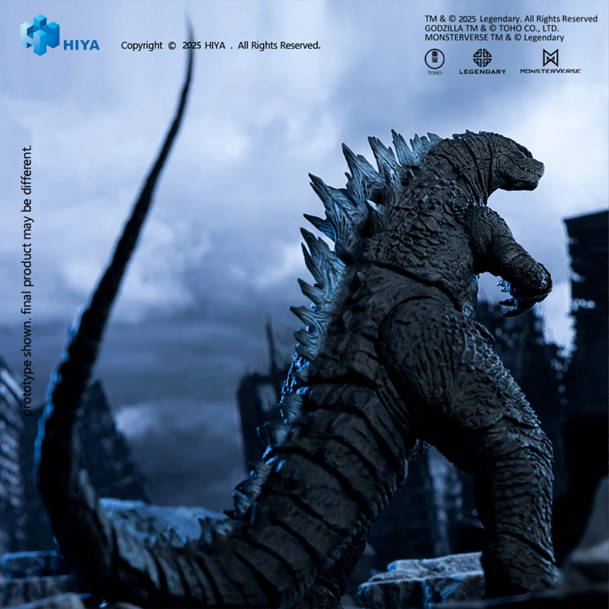 HIYA EXQ Basic Godzilla (2014) Translucent Figure - Image 8