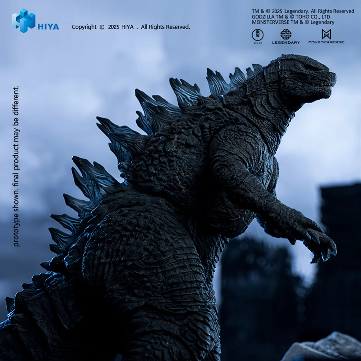 HIYA EXQ Basic Godzilla (2014) Translucent Figure - Image 9
