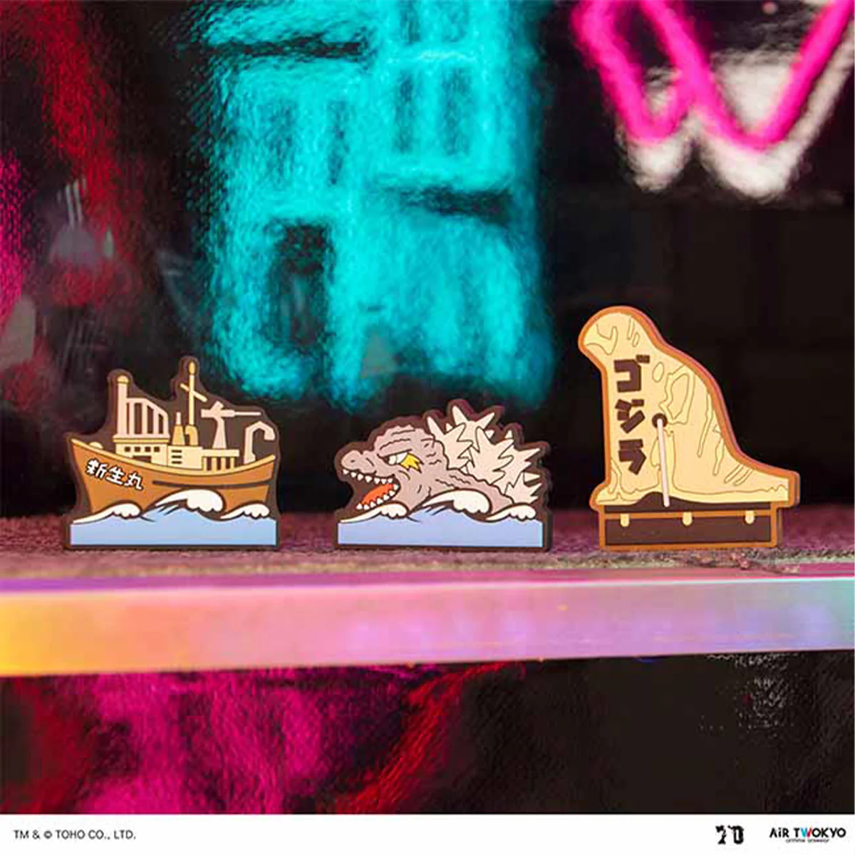 Godzilla 70th Anniversary Godzilla Minus One (2023) Rubber Figure Set - Image 3