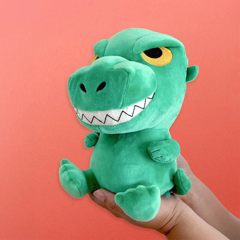 Godzilla '89 Super Duper Wave 03 Forest Green Plush - Image 3