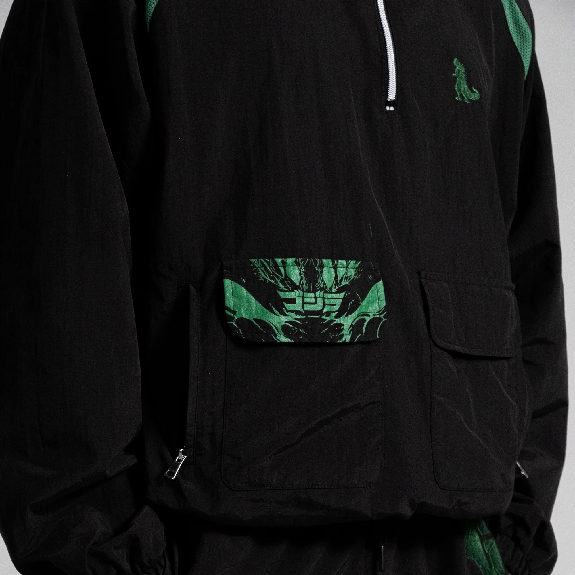 Godzilla Essential Track Suit – Green and Black Edition - Image 5