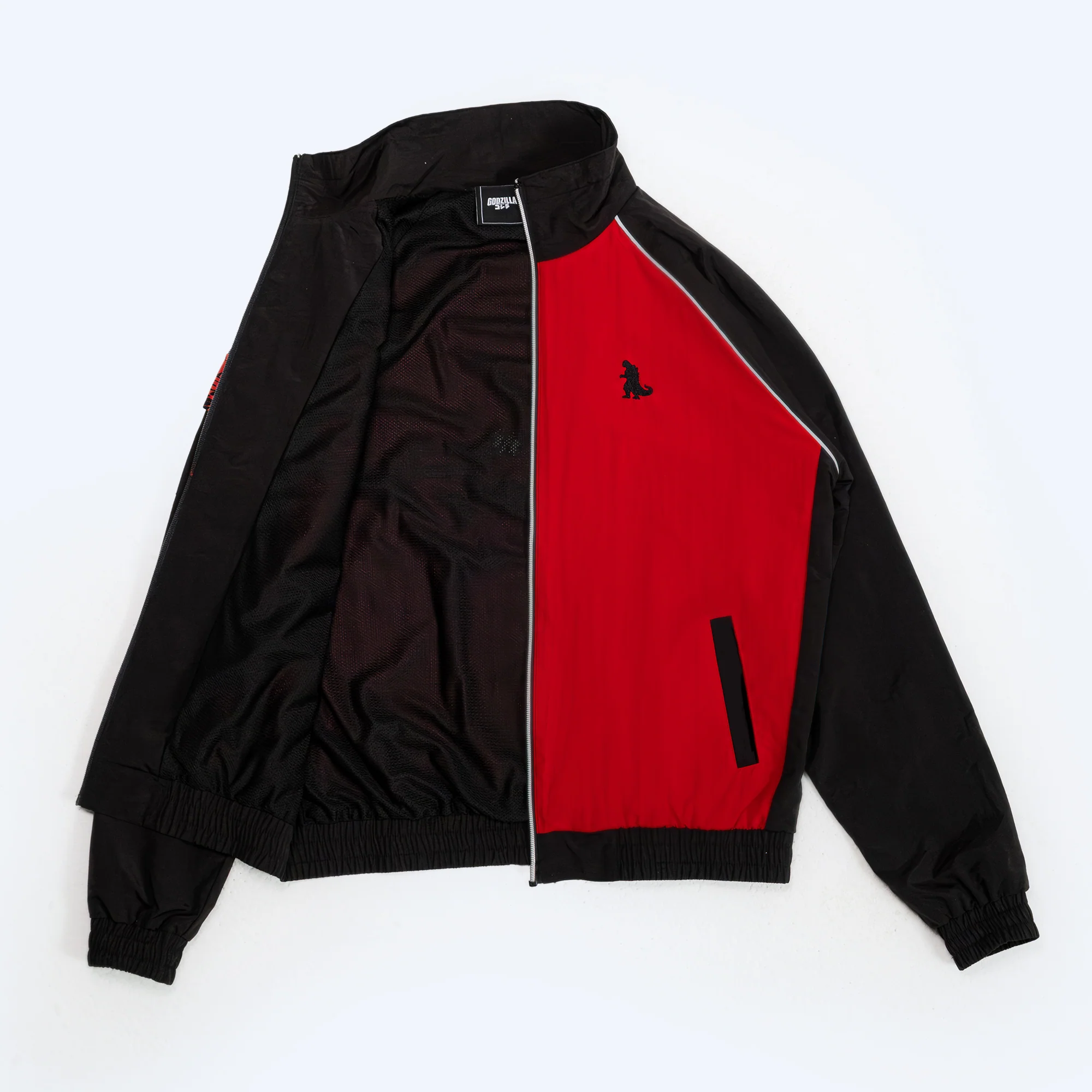 Godzilla Essential Track Jacket – Red and Black Edition - Image 3