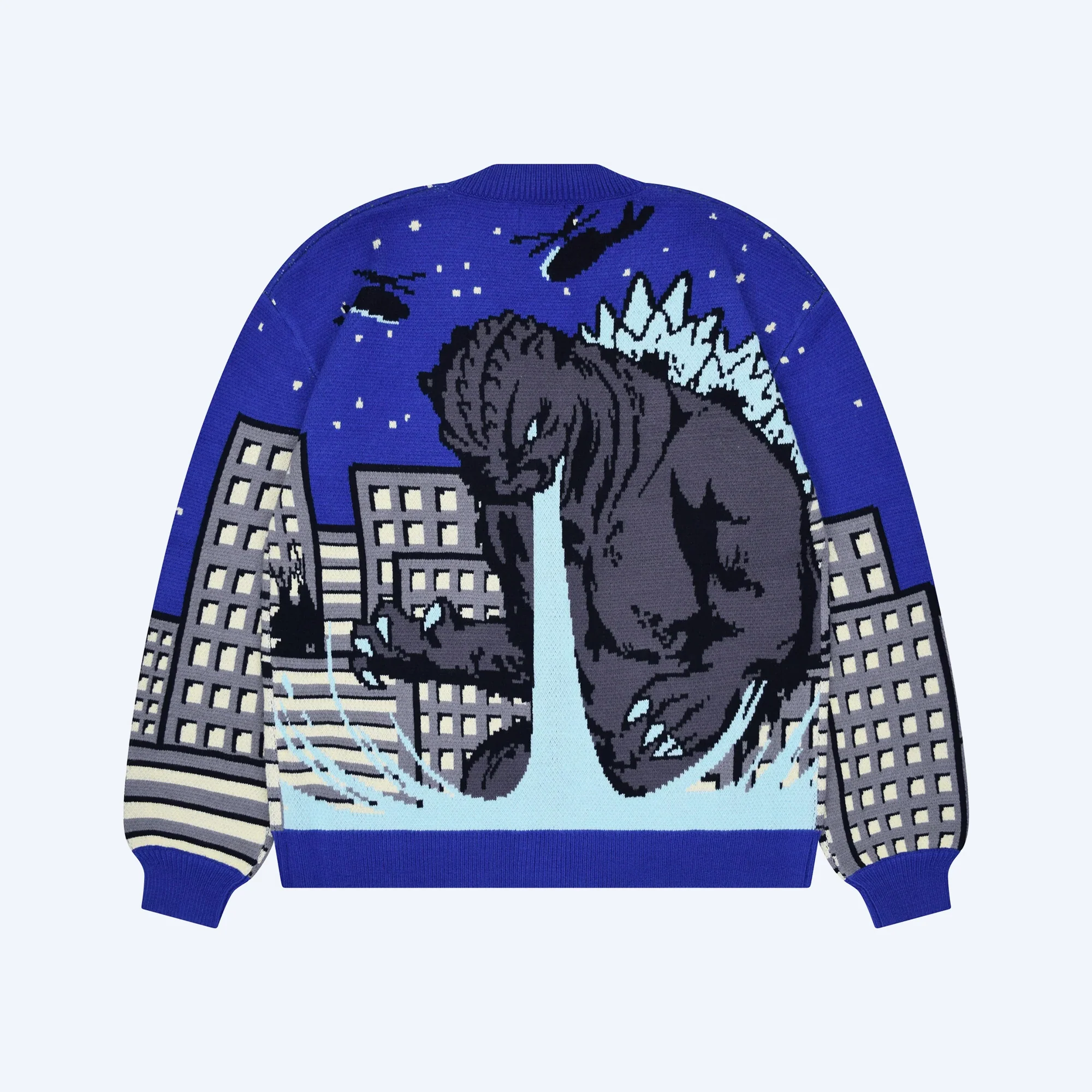Godzilla Cityscape Cardigan - Image 2