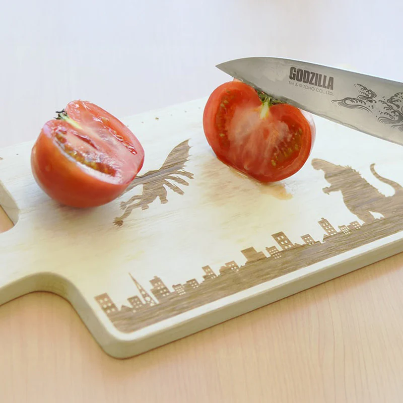 Godzilla Wood Cutting Board - Image 4