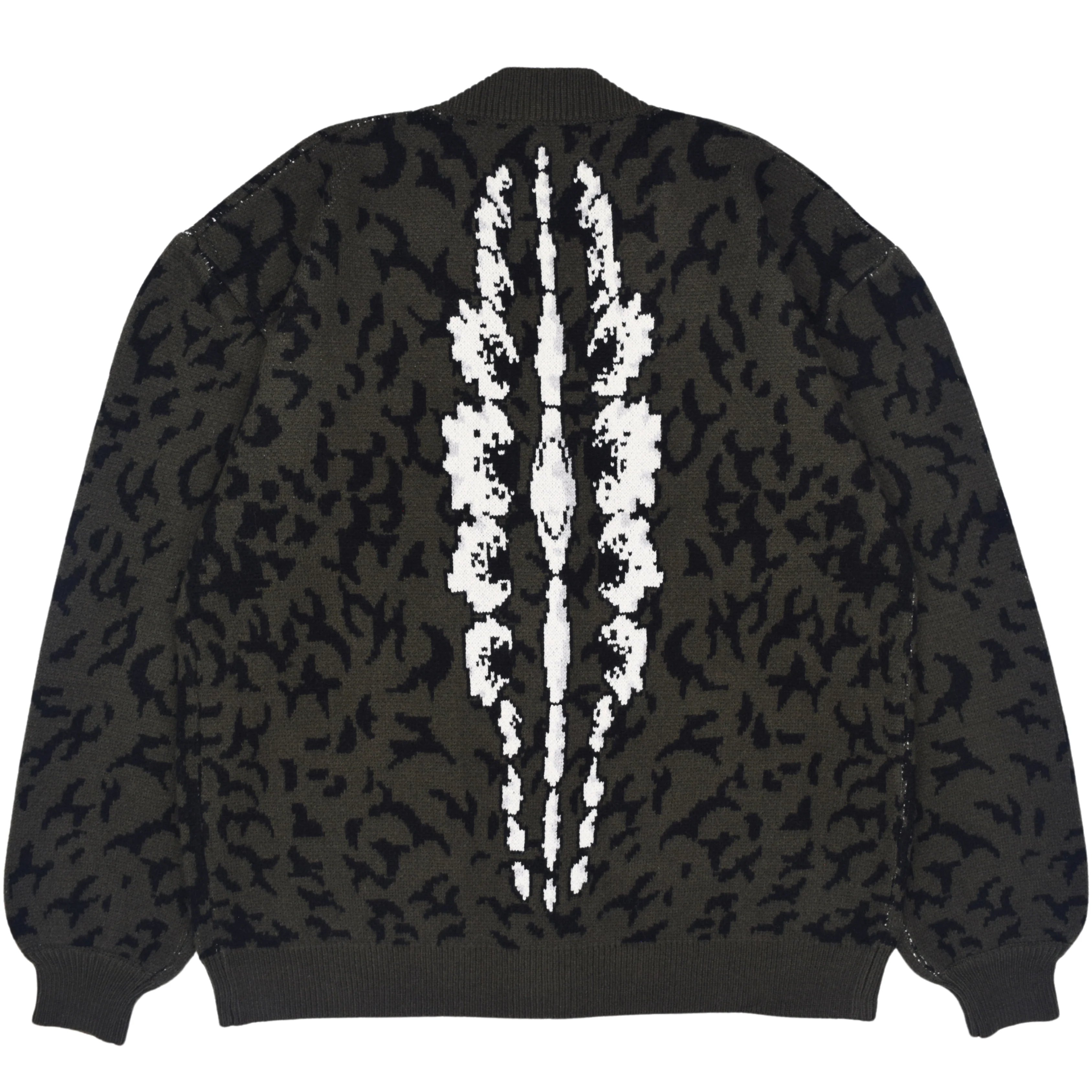 Godzilla x Steady Hands Godzilla Dorsal Fin Knit Cardigan - Image 2