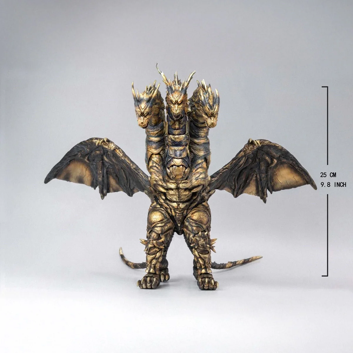 HIYA Godzilla: Final Wars 2004 Keizer Ghidorah EXQ Basic Series Action Figure - Image 6