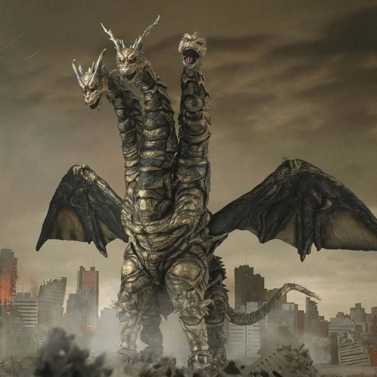 HIYA Godzilla: Final Wars 2004 Keizer Ghidorah EXQ Basic Series Action Figure - Image 8