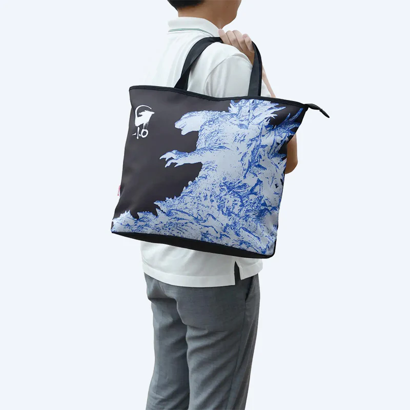 Godzilla Foldable Tote Bag - Image 4