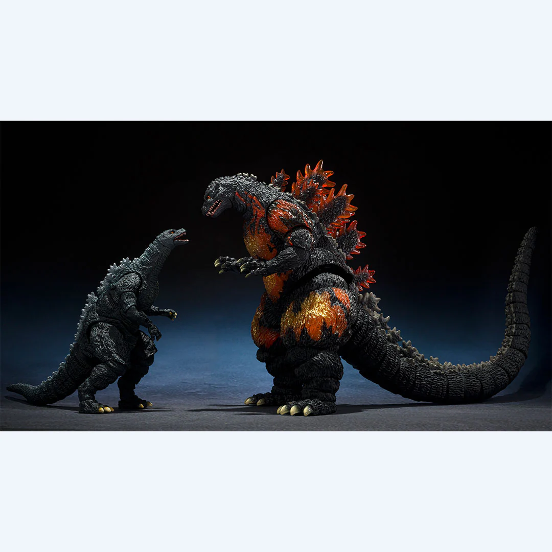 Godzilla Jr & Destoroyah Evolution Tamashii Nations S.H. MonsterArts Set - Image 5