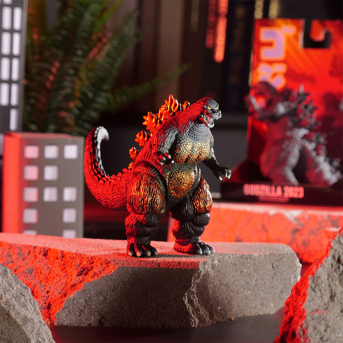 Bandai Godzilla Monster Series "Burning" Godzilla (Ver. 2) - Image 8