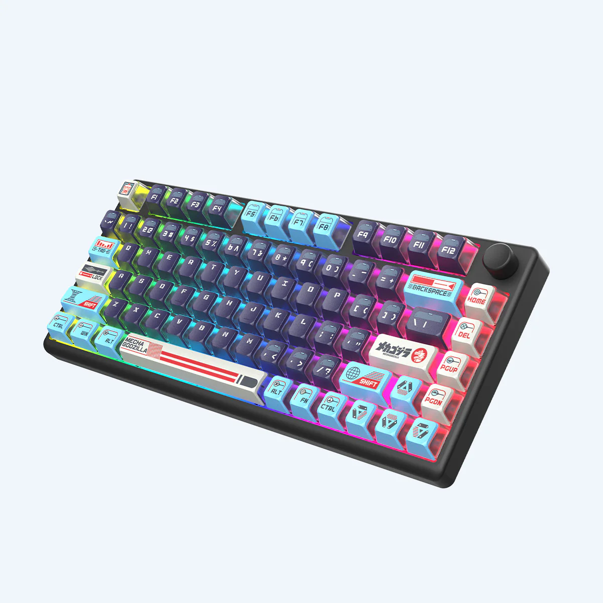 Arbiter Studio Godzilla Collection: Mechagodzilla Polar 75+ Cyber Gaming Keyboard - Image 10