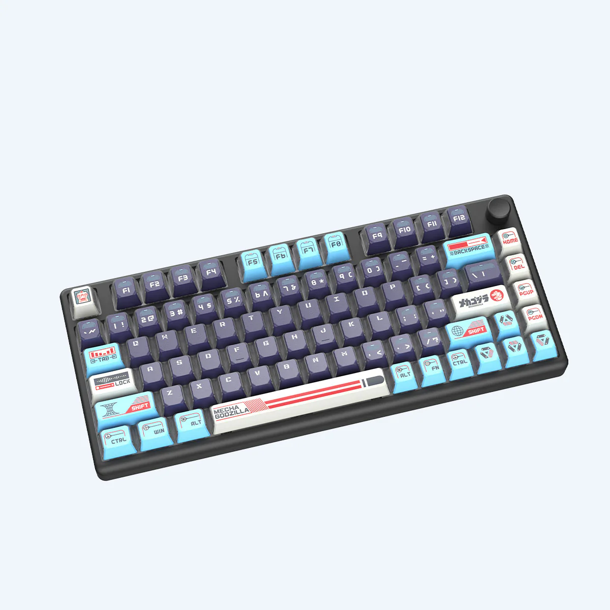 Arbiter Studio Godzilla Collection: Mechagodzilla Polar 75+ Cyber Gaming Keyboard - Image 6