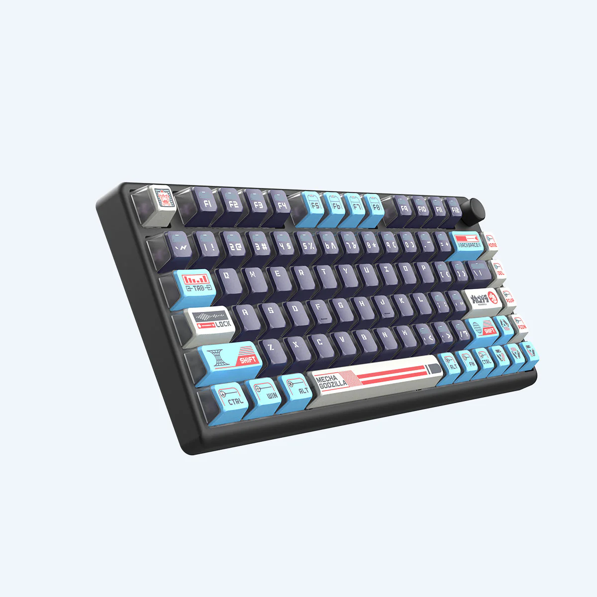 Arbiter Studio Godzilla Collection: Mechagodzilla Polar 75+ Cyber Gaming Keyboard - Image 8