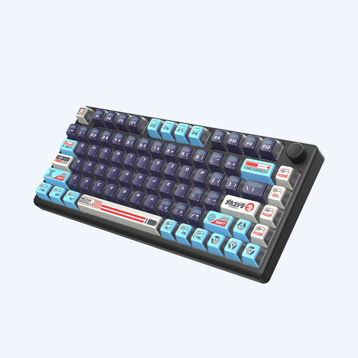 Arbiter Studio Godzilla Collection: Mechagodzilla Polar 75+ Cyber Gaming Keyboard - Image 9