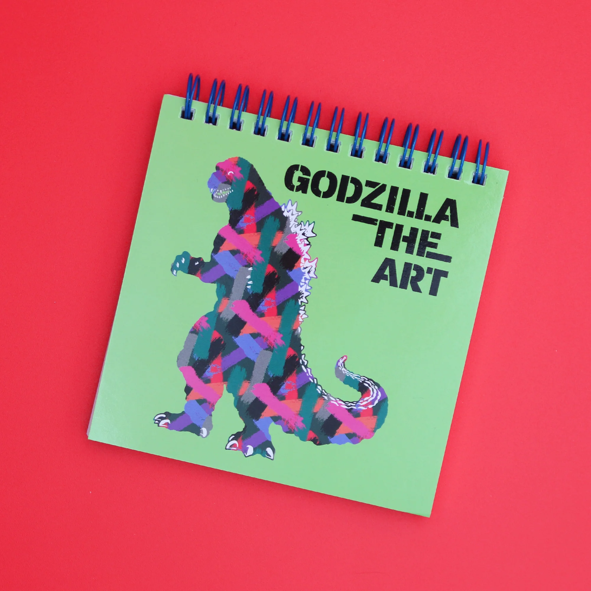Godzilla the Art Light Green W-Ring Notebook - Image 2