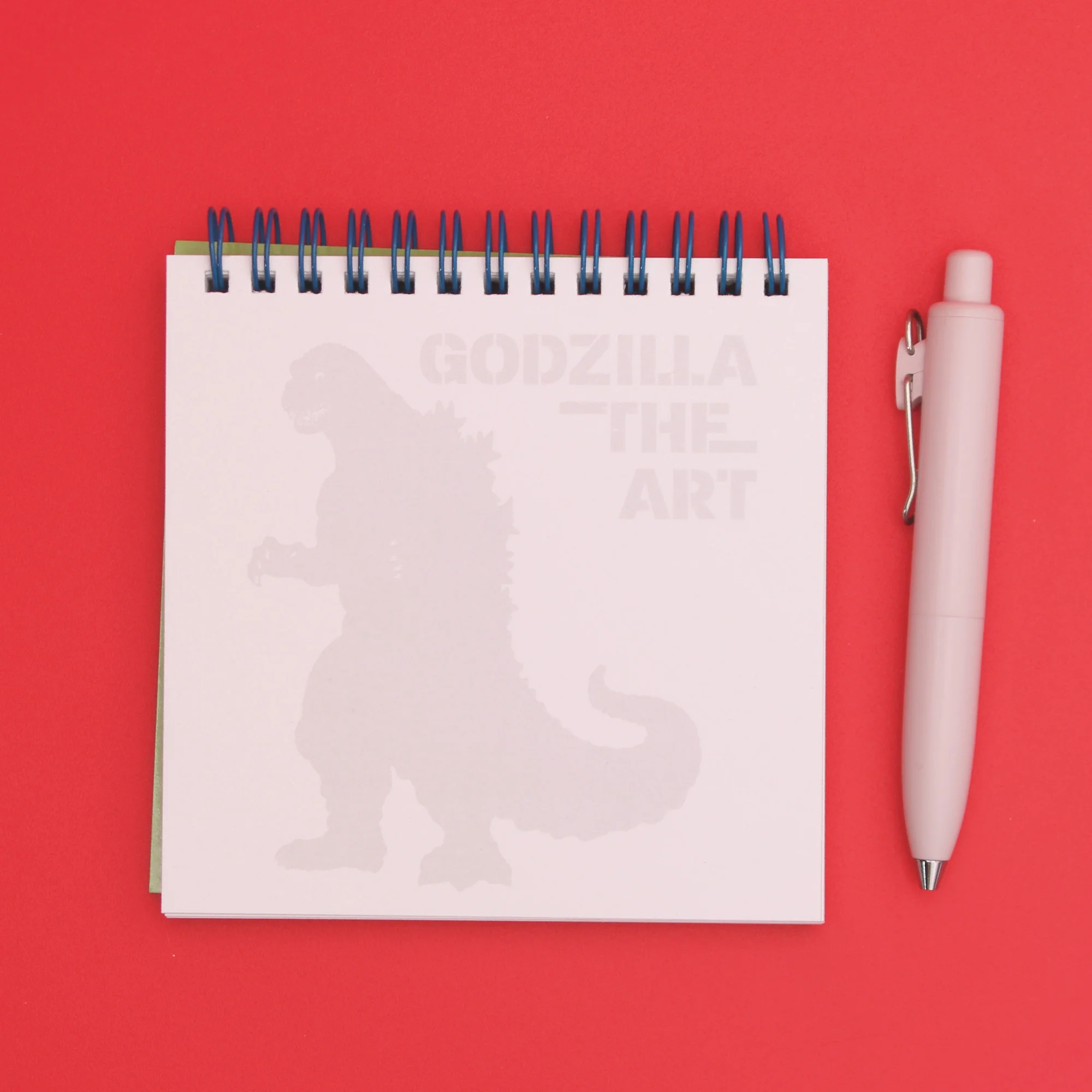 Godzilla the Art Light Green W-Ring Notebook - Image 3