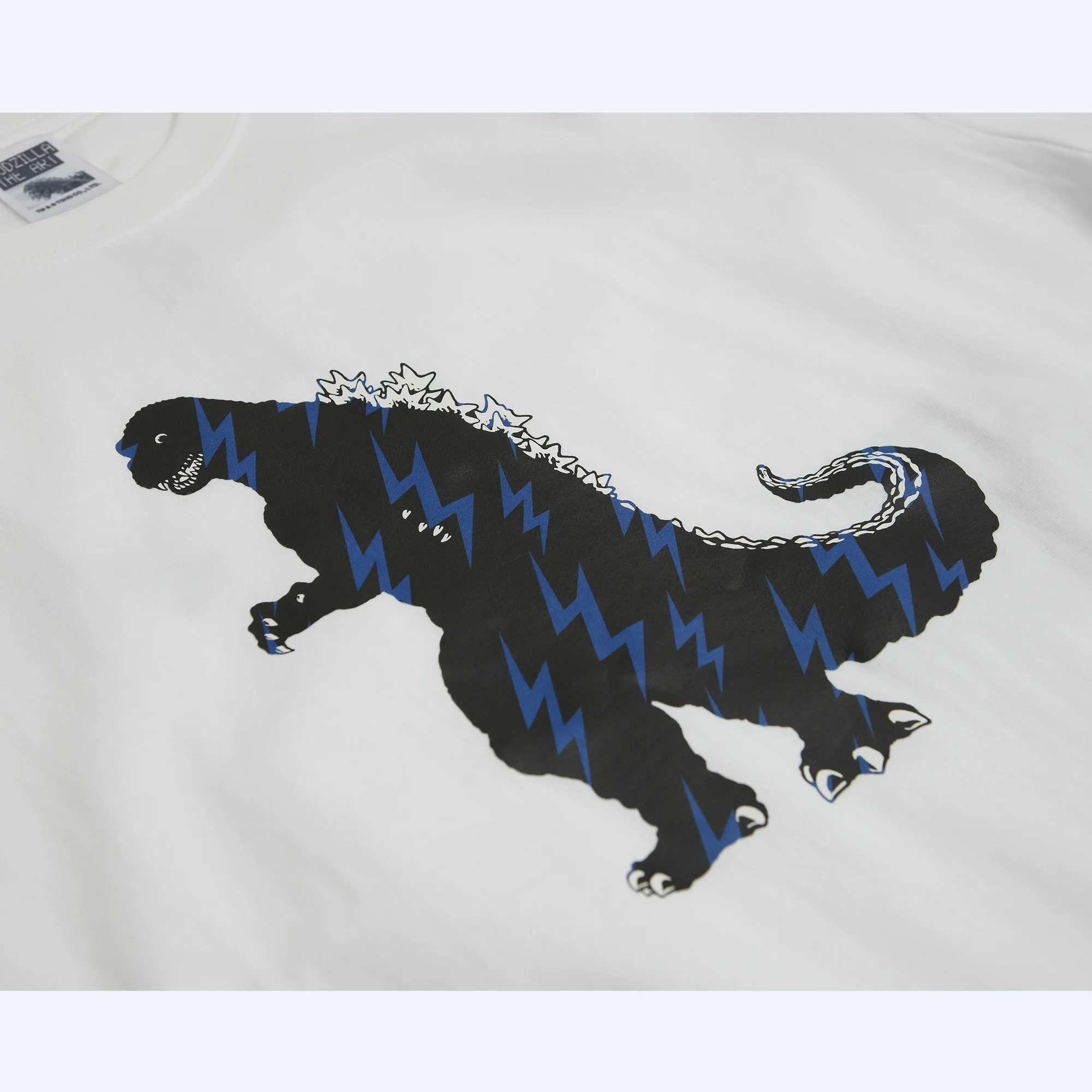 Godzilla the Art White T-Shirt - Image 3
