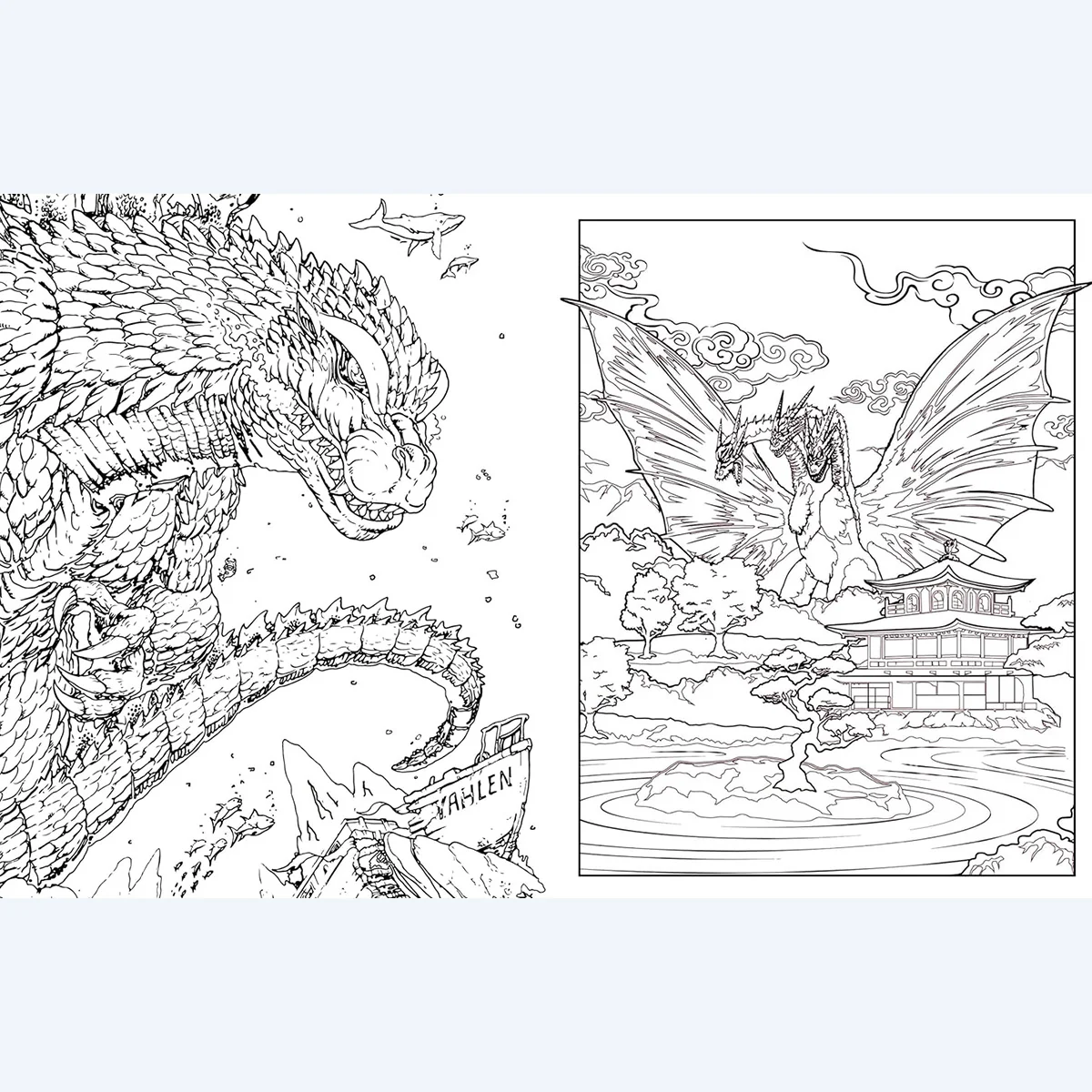 Godzilla: The Official Coloring Book - Image 4