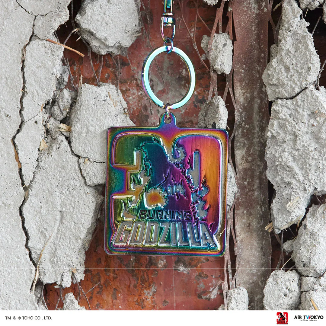 Godzilla vs. Destoroyah 30th Anniversary Aurora Metal Keyholder - Image 3