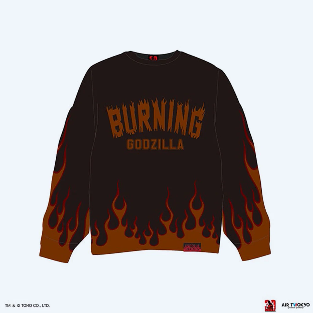 Godzilla vs. Destoroyah 30th Anniversary Burning Godzilla Sweater - Image 5