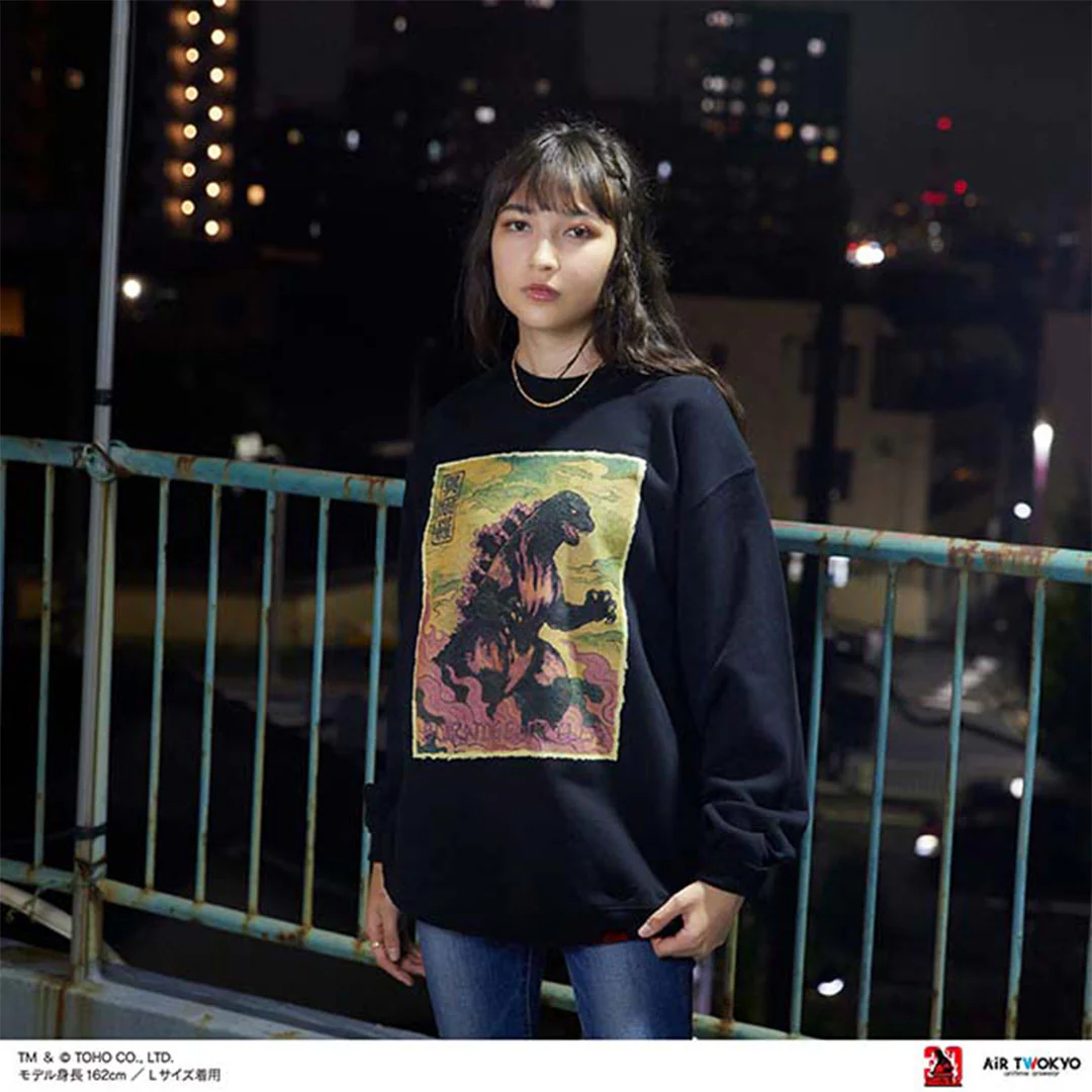 Godzilla vs. Destoroyah 30th Anniversary Scene Illustration Sweatshirt 1 - Image 2