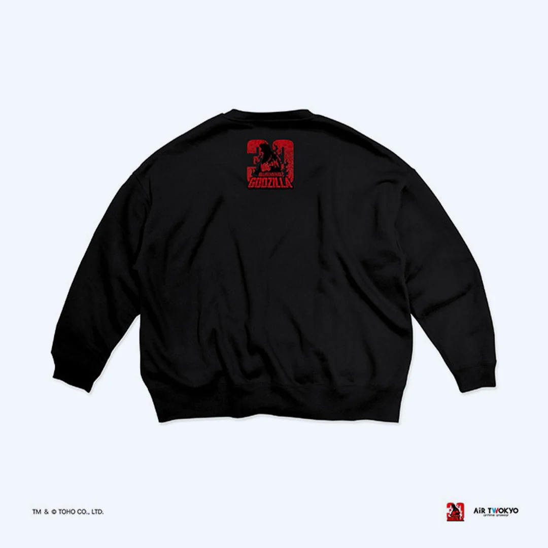 Godzilla vs. Destoroyah 30th Anniversary Scene Illustration Sweatshirt 3 (Godzilla & Destoroyah) - Image 4