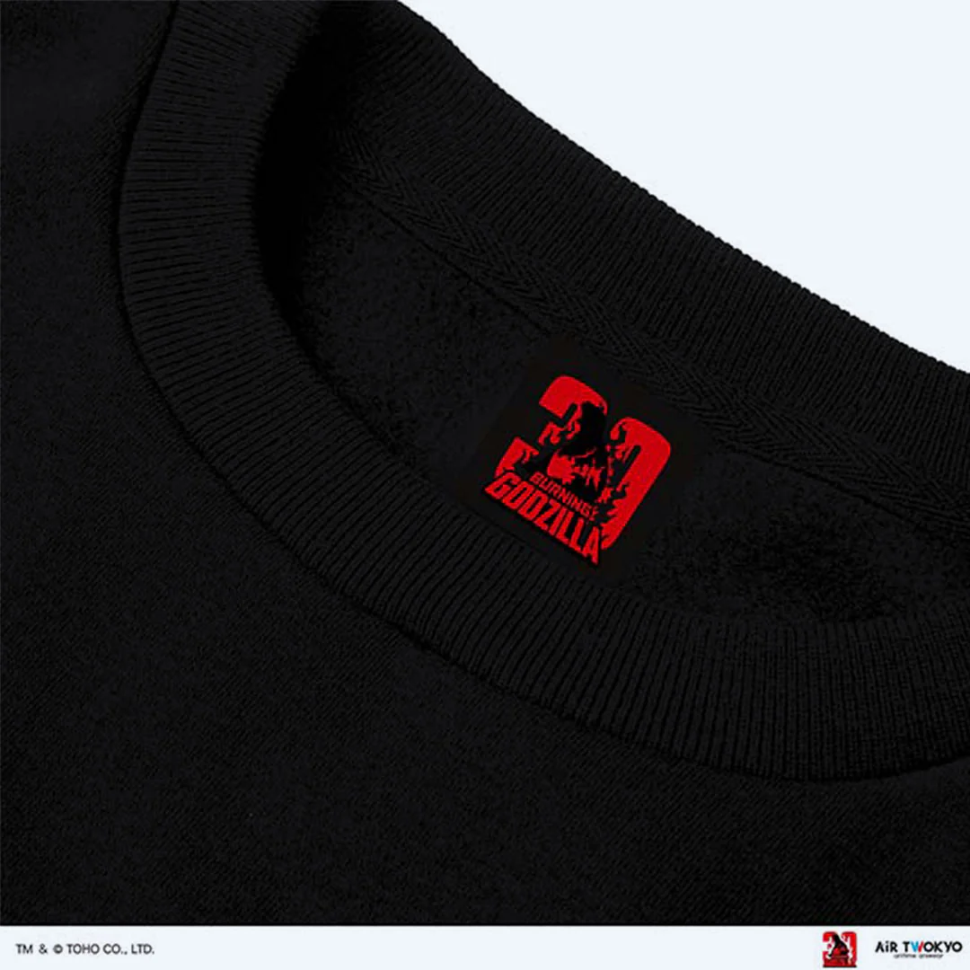 Godzilla vs. Destoroyah 30th Anniversary Scene Illustration Sweatshirt 3 (Godzilla & Destoroyah) - Image 5