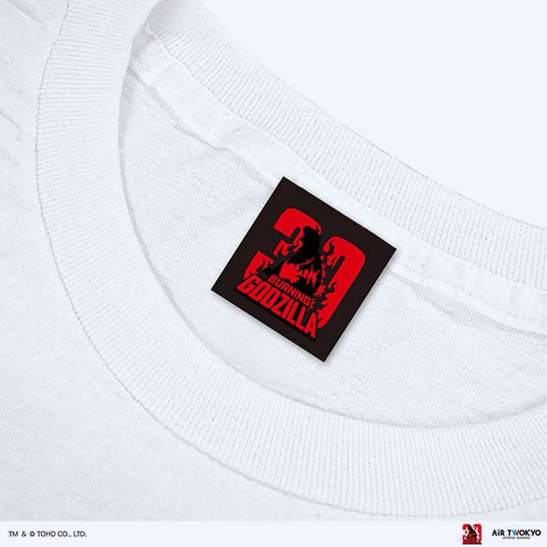 Godzilla vs. Destoroyah 30th Anniversary Scene Illustration T-Shirt 5 (Godzilla vs. Destoroyah) White - Image 5