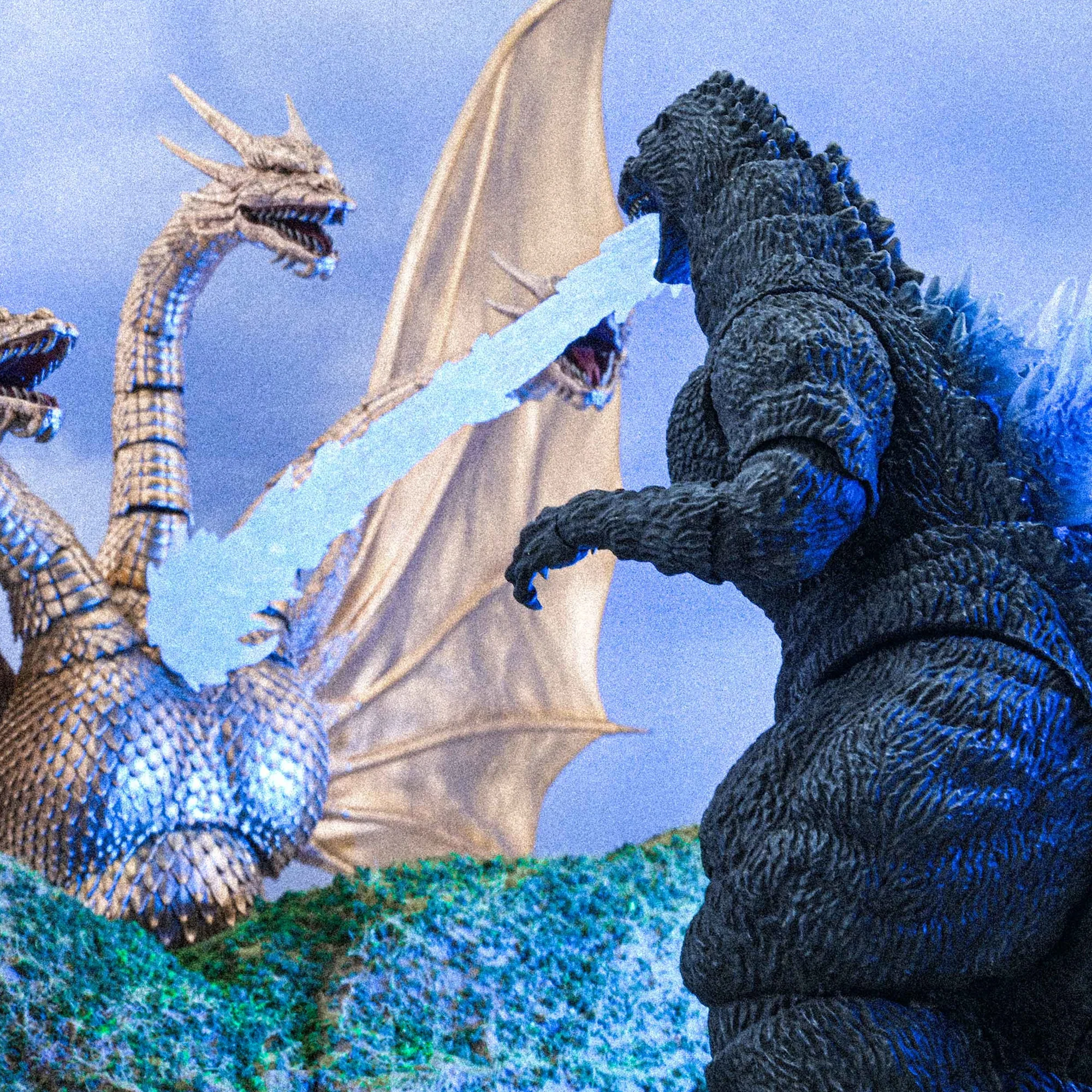 HIYA Godzilla vs King Ghidorah Exquisite Basic Heat Ray Godzilla Hokkaido Action Figure - Image 10