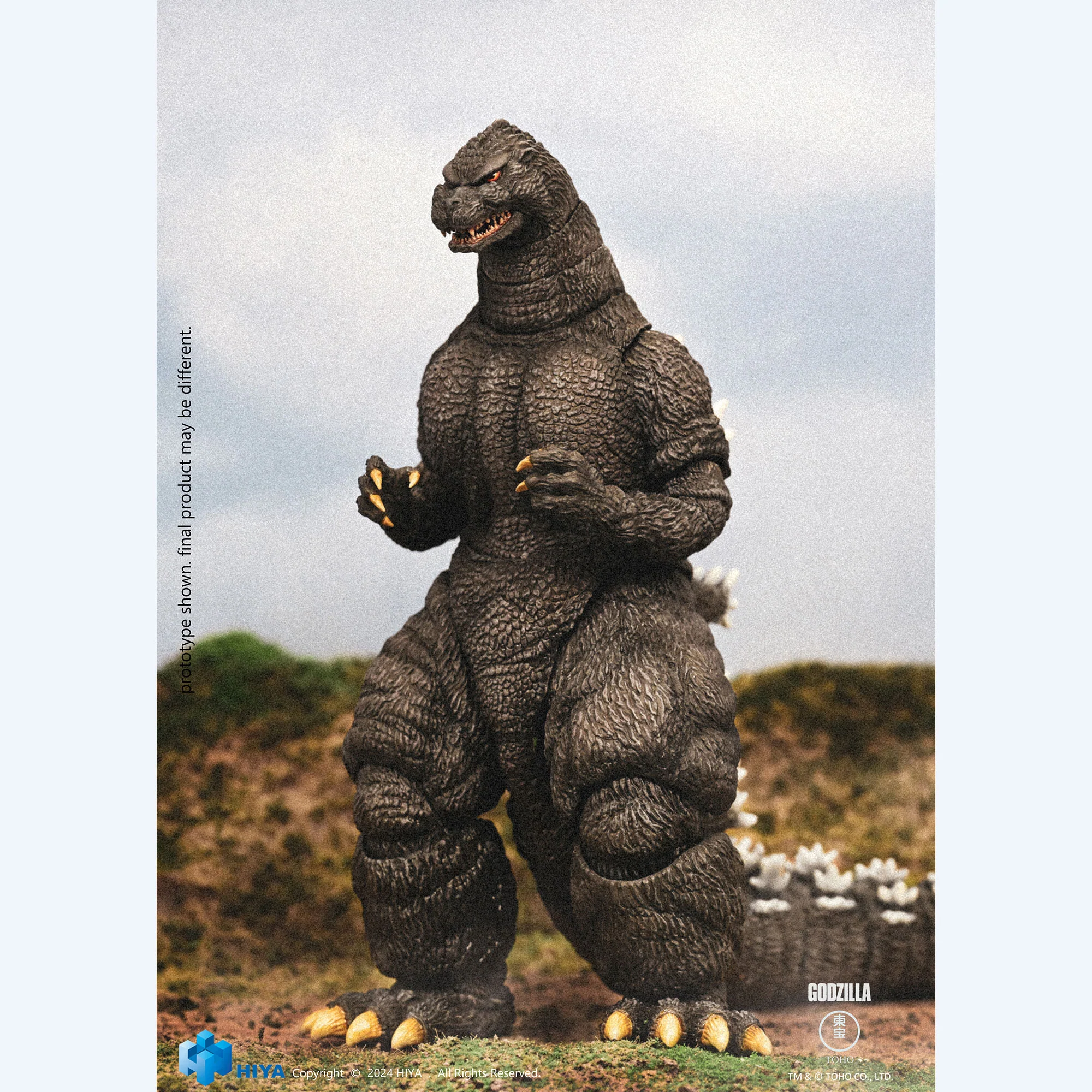 HIYA Godzilla vs. King Ghidorah (1991) Godzilla Hokkaido Version Action Figure - Image 5