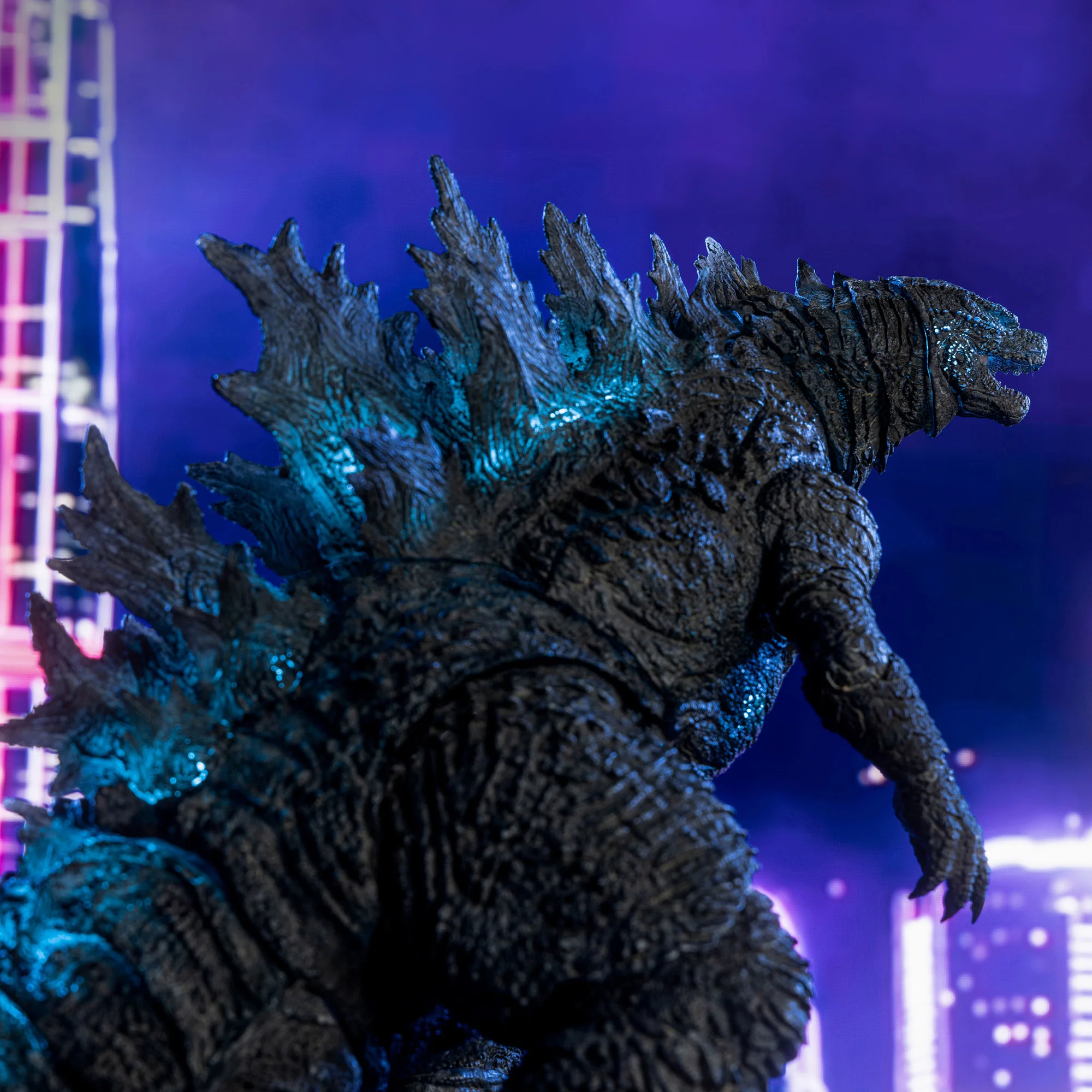 HIYA EXQ Basic+ Light Godzilla vs Kong Heat Ray Godzilla Figure - Image 9