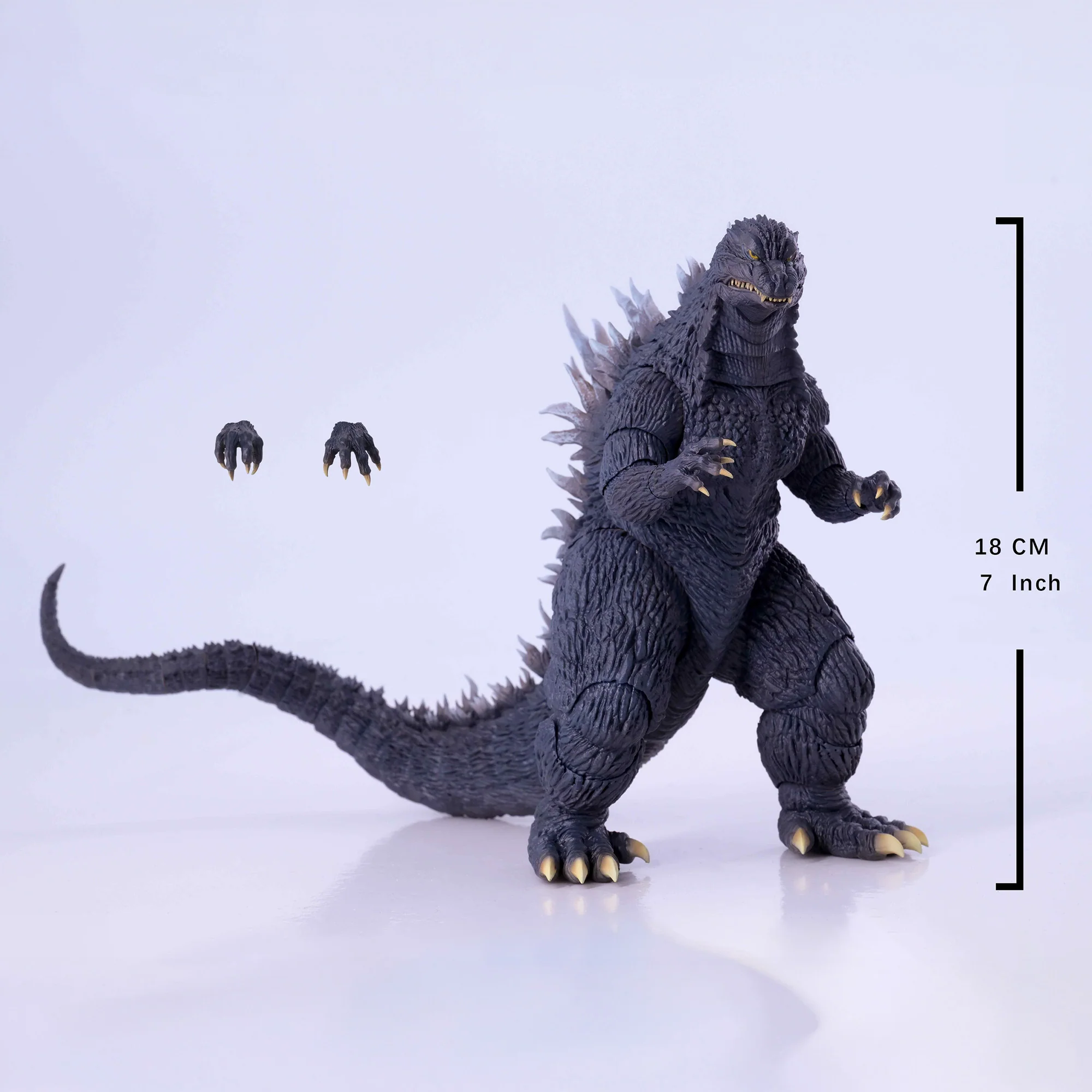 Hiya Toys EXQ Basic GODZILLA VS MECHAGODZILLA (2002) Action Figure - Image 5
