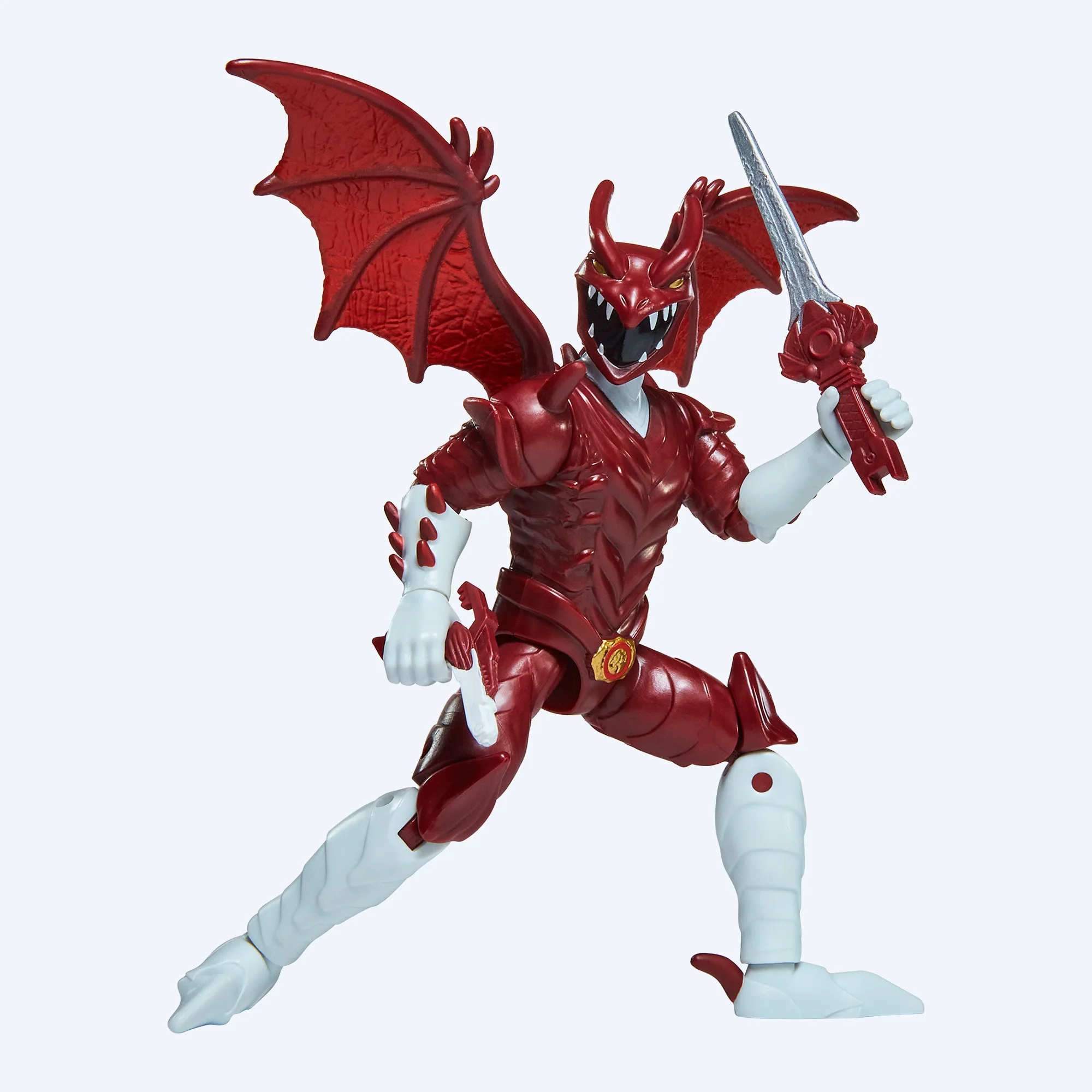 Godzilla vs Mighty Morphin Power Rangers Kaiju Ranger Red Rodan Action Figure - Image 3
