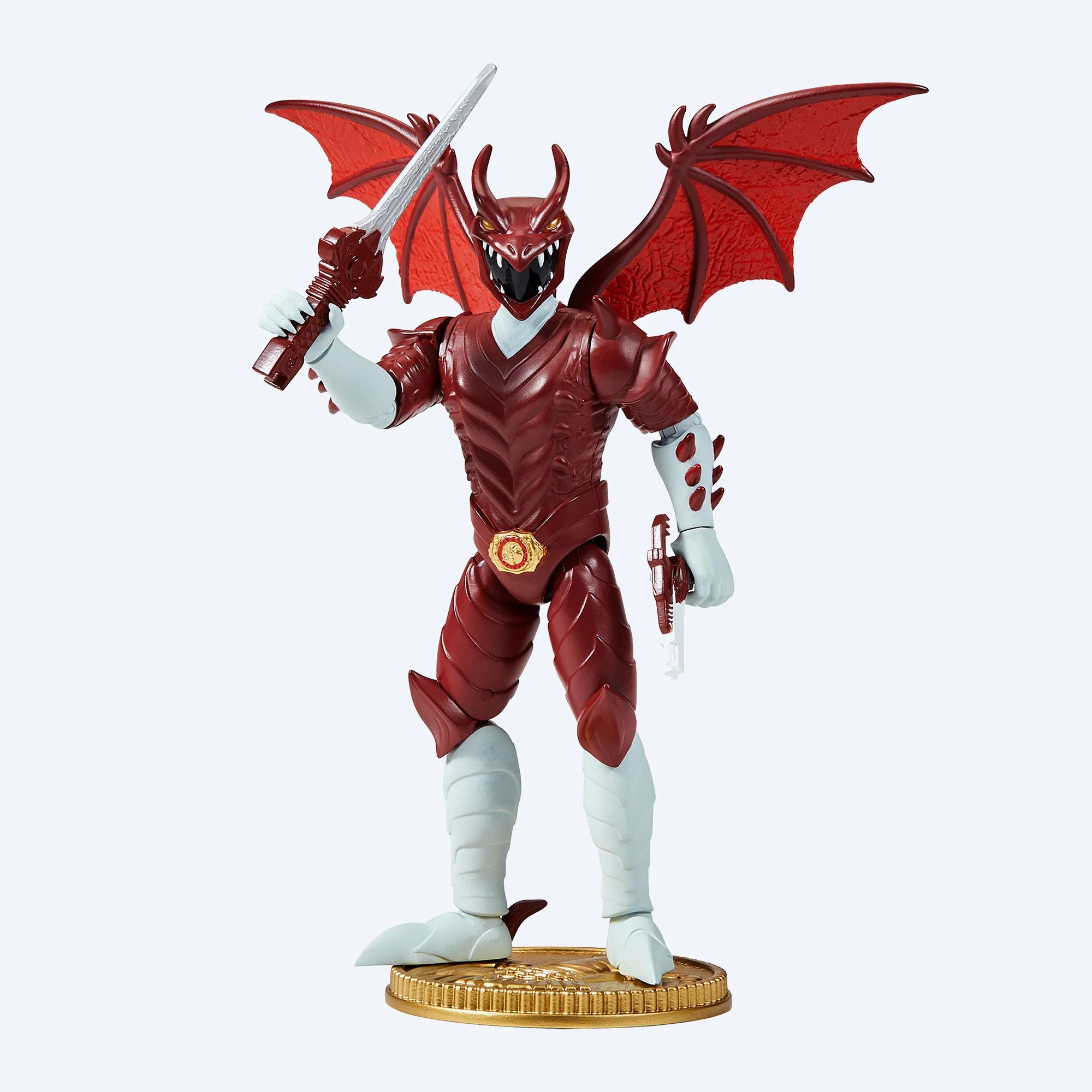 Godzilla vs Mighty Morphin Power Rangers Kaiju Ranger Red Rodan Action Figure - Image 5