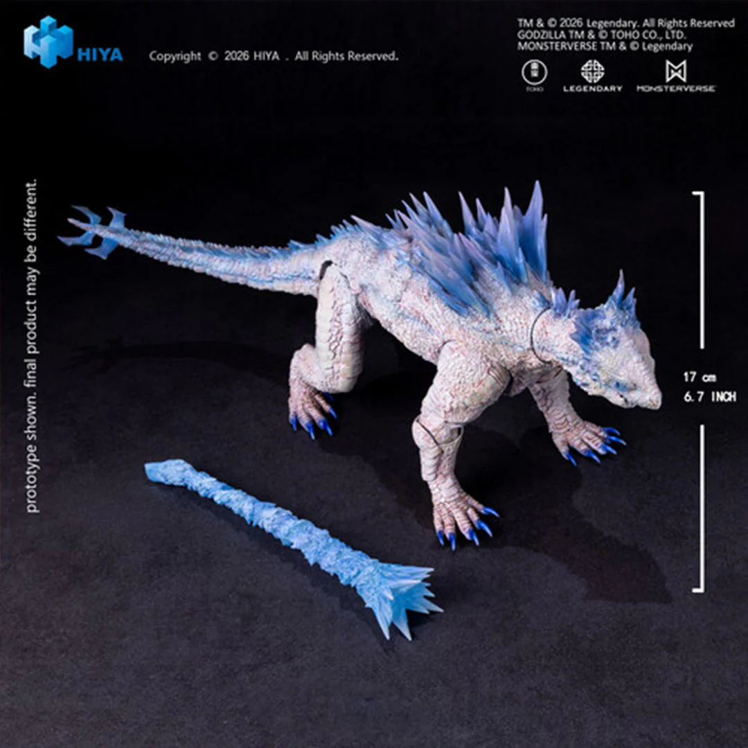 Godzilla x Kong: The New Empire HIYA Exquisite Basic Frost Bite Blast Shimo Action Figure - Image 3