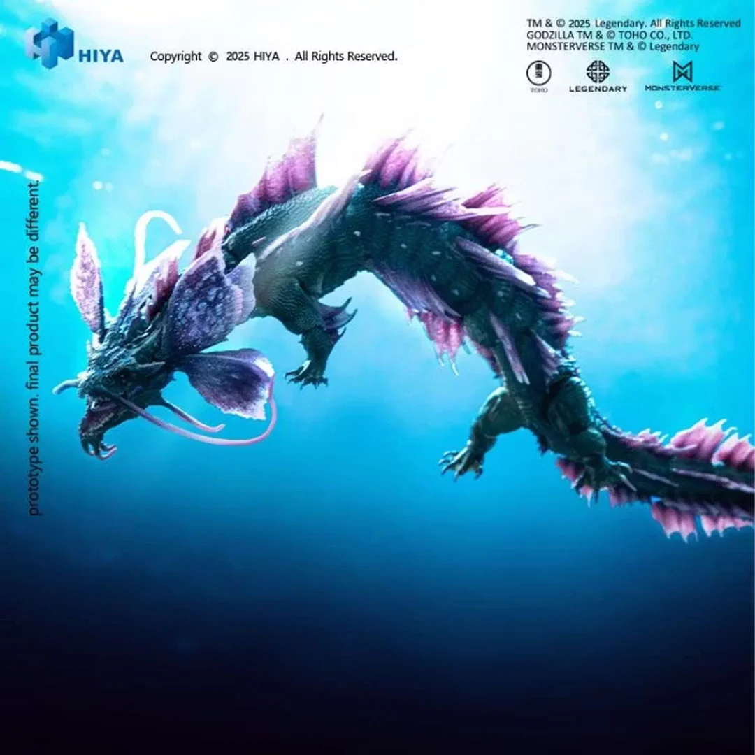 HIYA Godzilla x Kong: The New Empire Tiamat Exq Basic Series Action Figure - Image 4