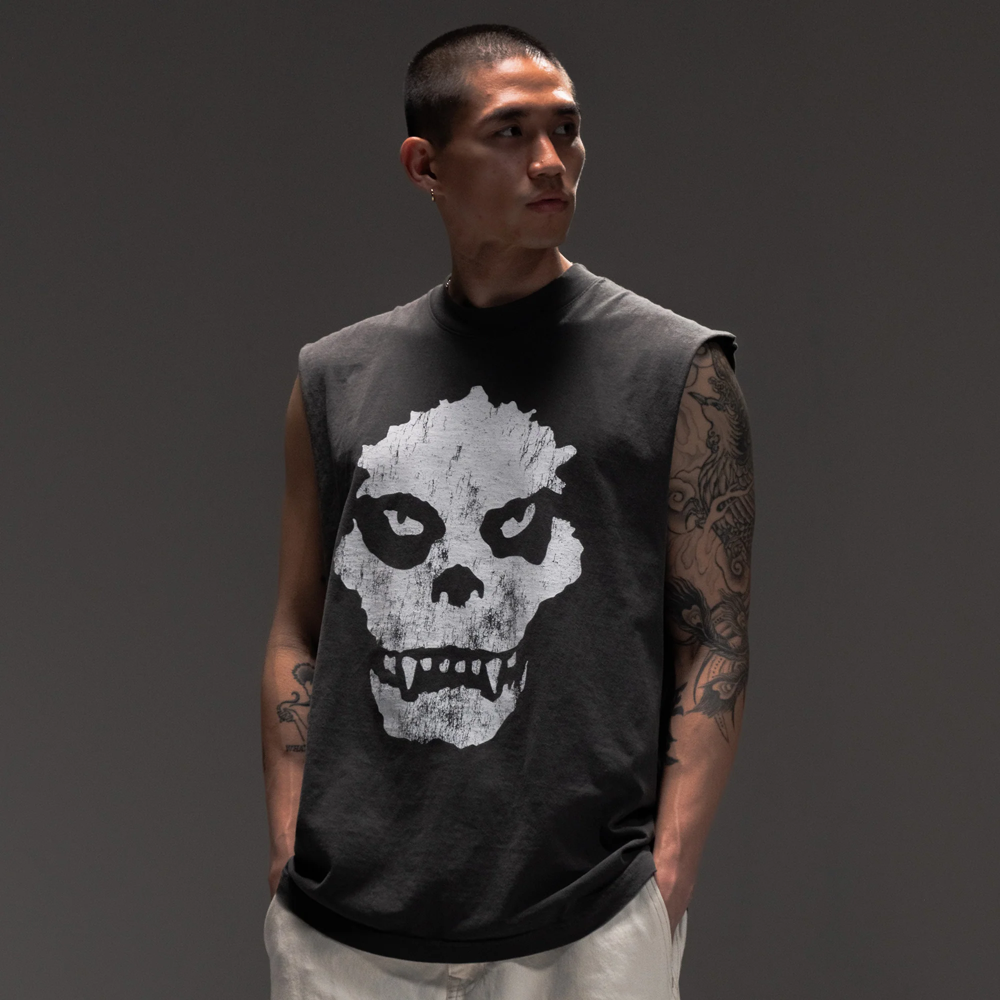 Godzilla X Misfits Sleeveless T-Shirt - Image 3