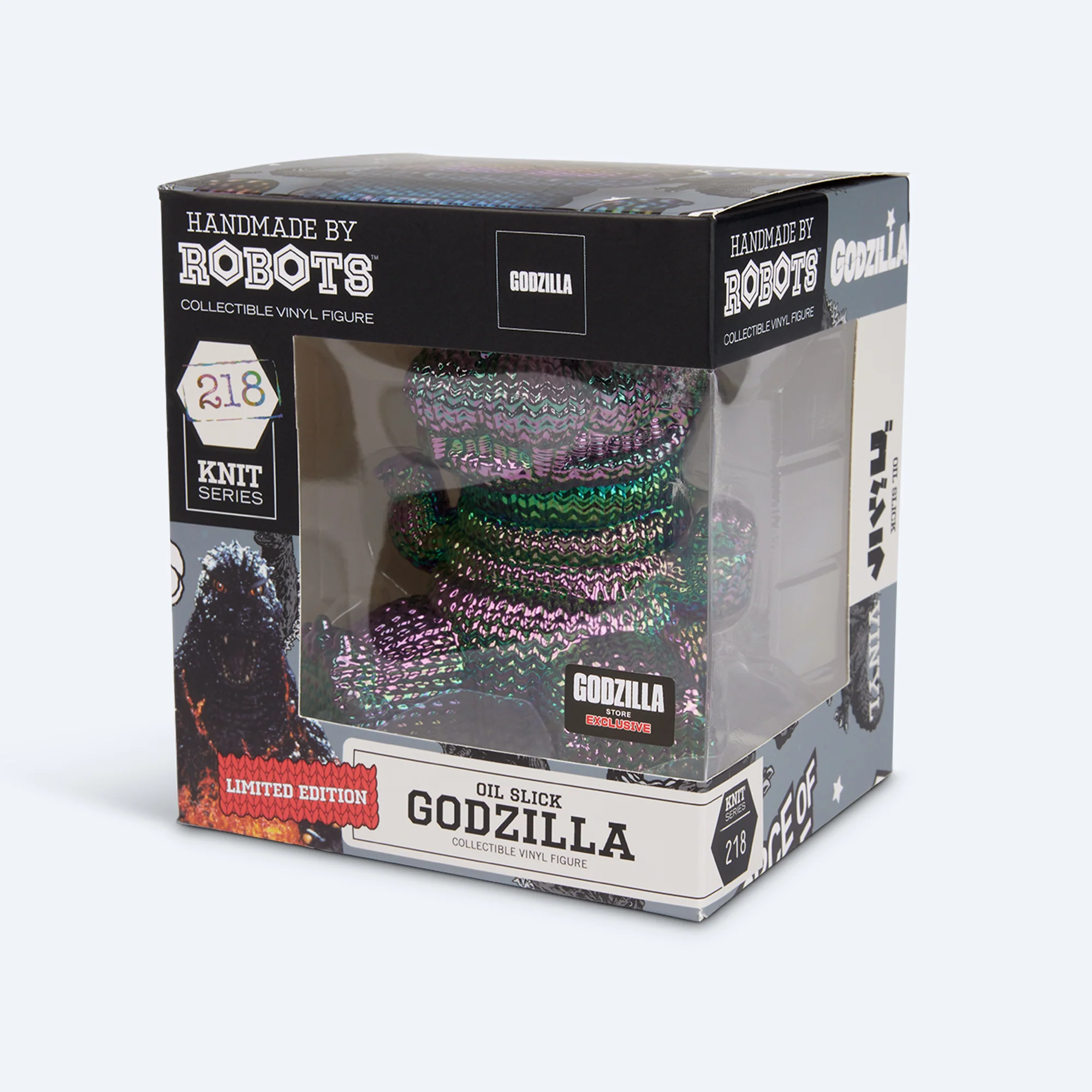 Handmade by Robots Godzilla Oil Slick Vinyl Figure - Image 4