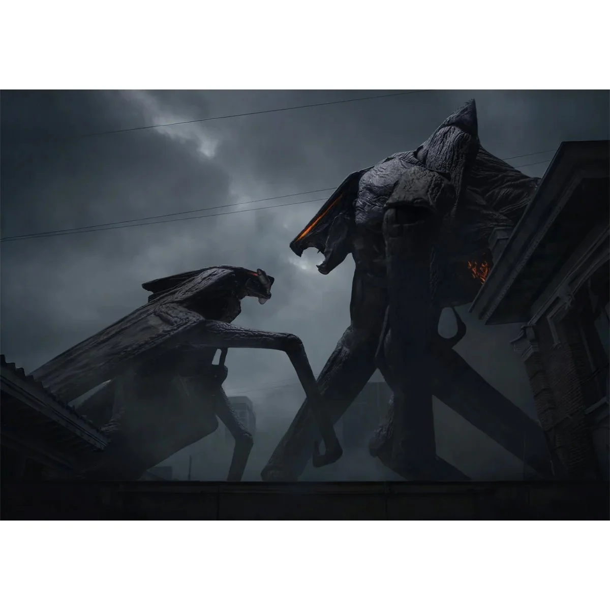 HIYA Godzilla 2014 Muto Male and Female EXQ Basic Series 6" Action Figure Set - Image 8