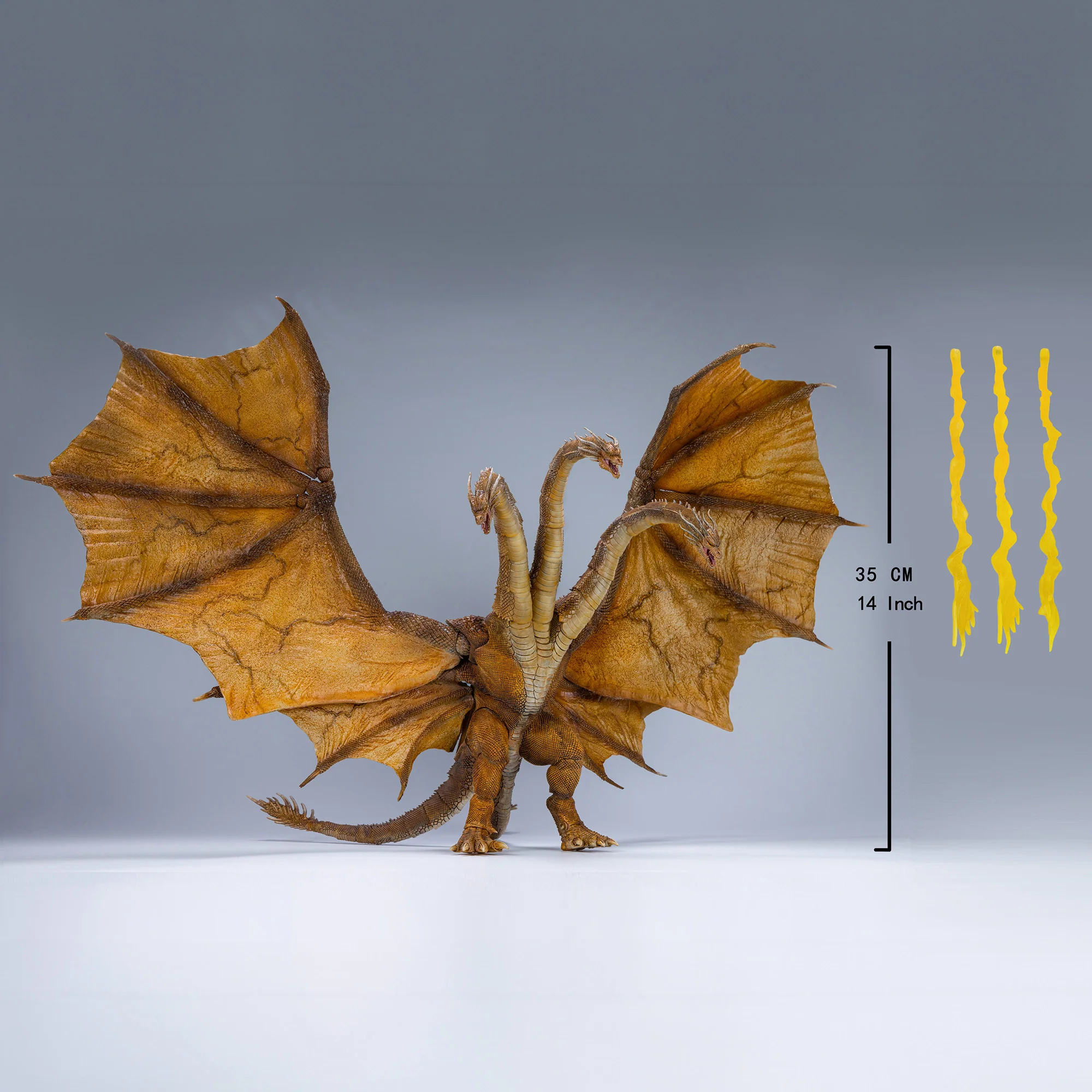 HIYA EXQ BASIC Godzilla: King of the Monsters  KING GHIDORAH 2.0 - Image 8