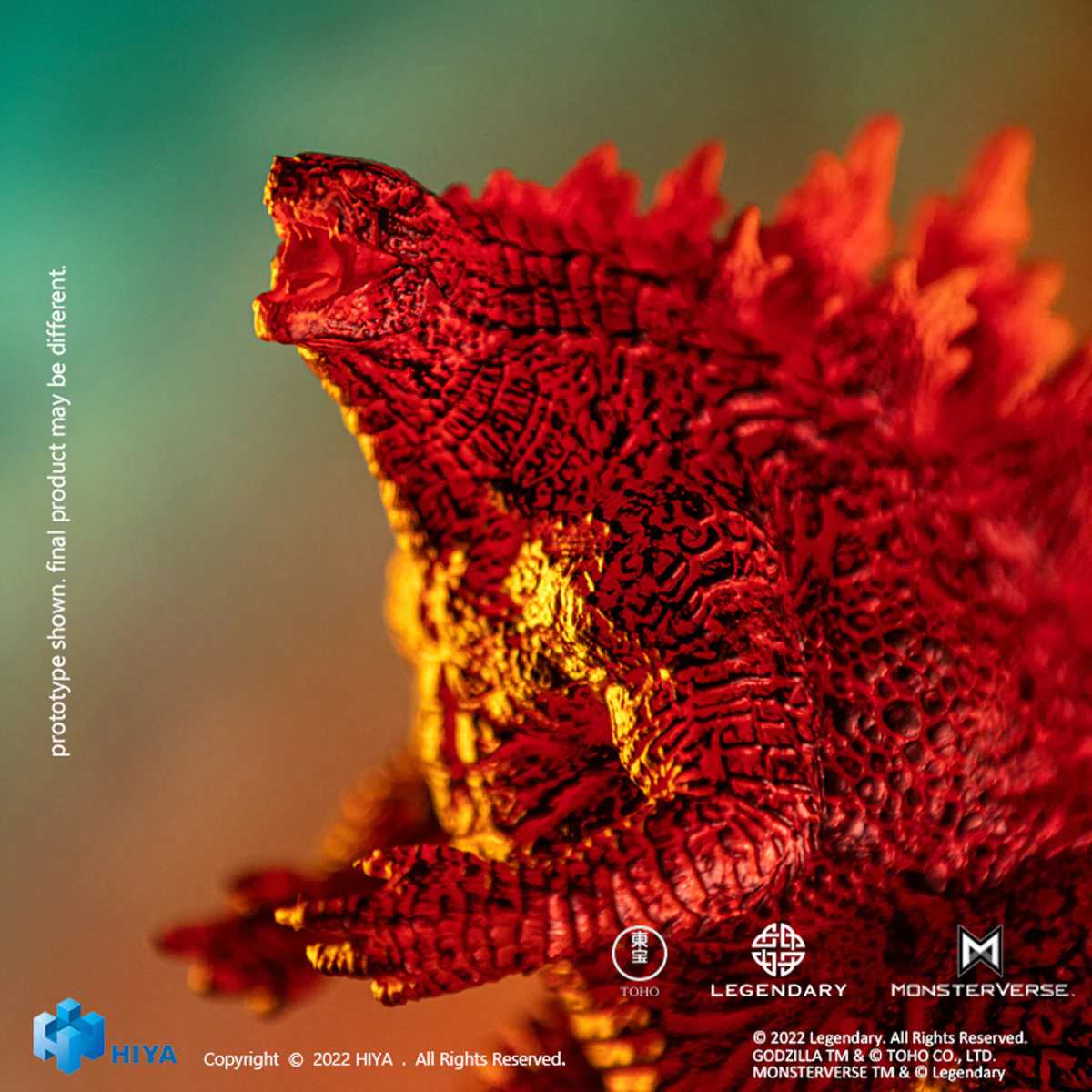 HIYA Godzilla: King of the Monsters Stylist Series "Burning" Godzilla (2019) Figure - Image 3