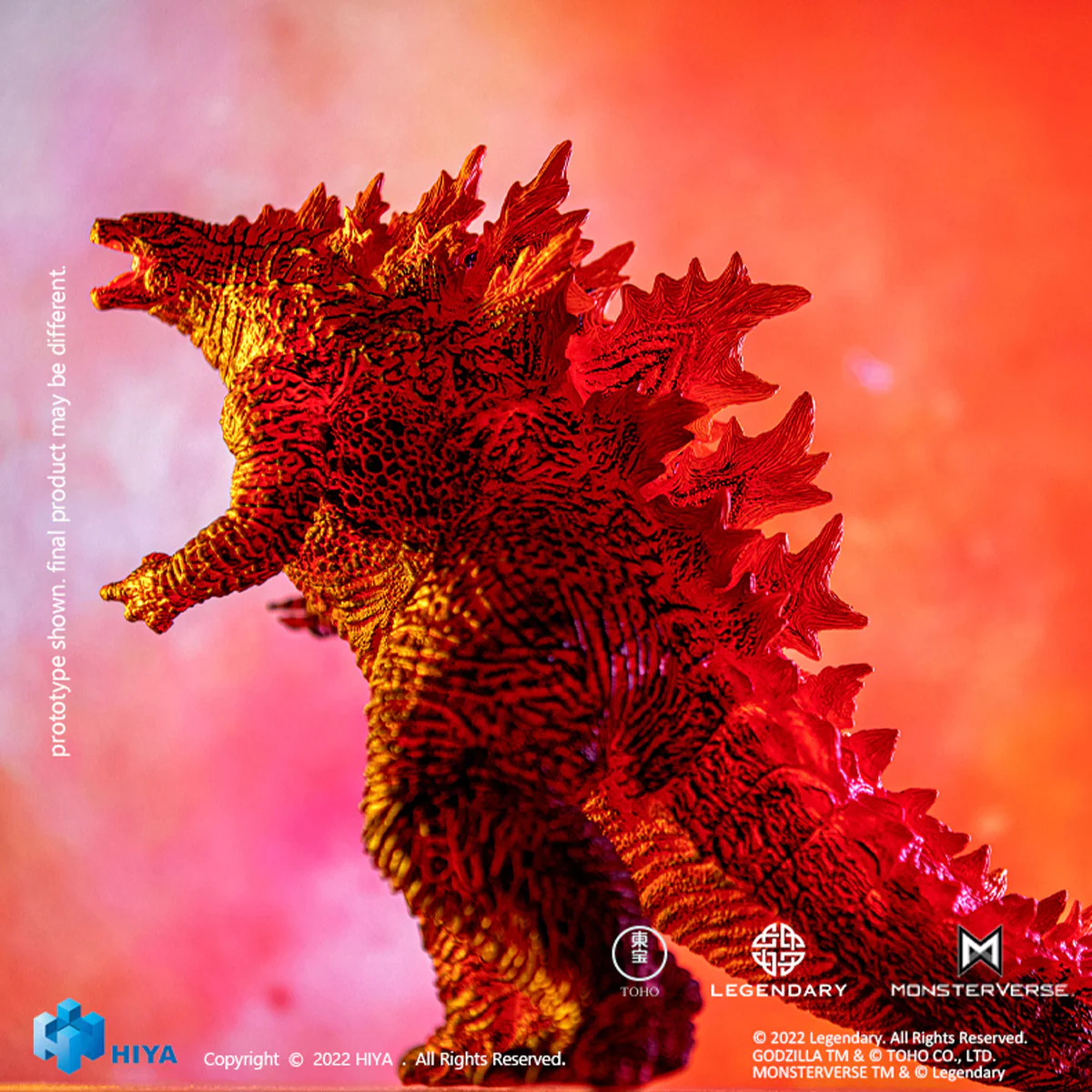 HIYA Godzilla: King of the Monsters Stylist Series "Burning" Godzilla (2019) Figure - Image 4