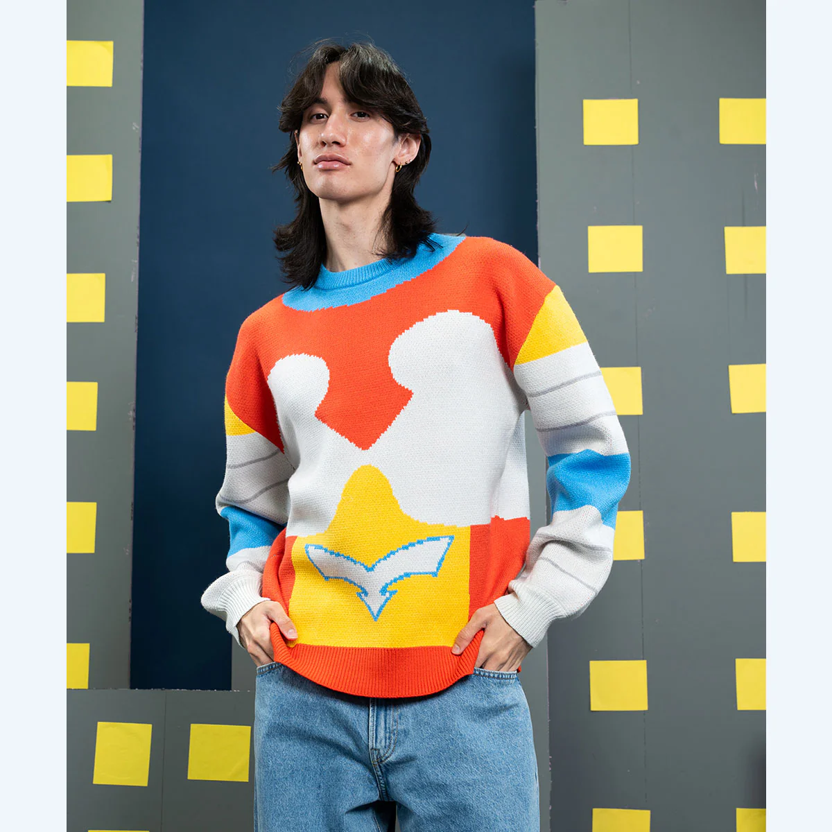 Jet Jaguar Pullover Sweater - Image 3